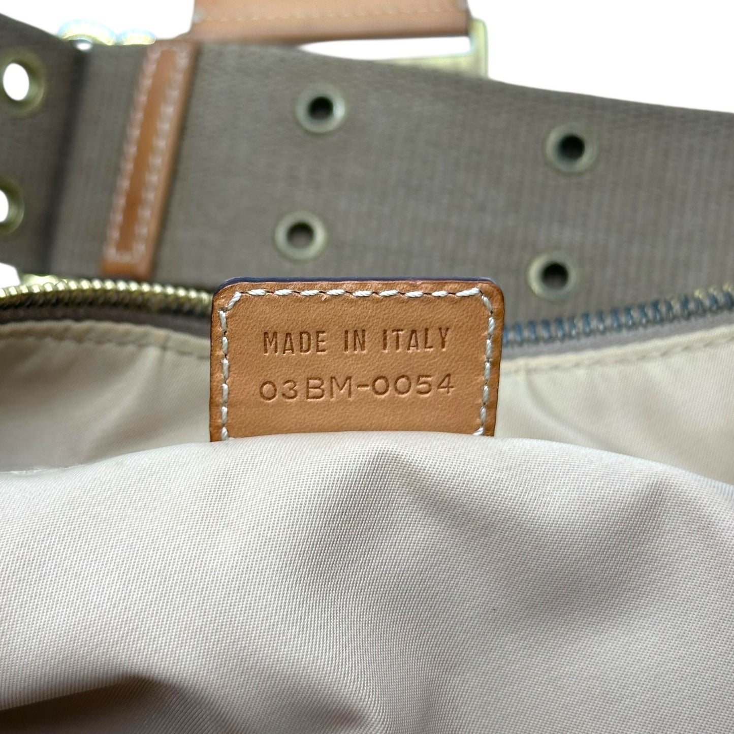 Christian Dior Beige Trotter Monogram Street Chic Oversized Crossbody Hobo Bag