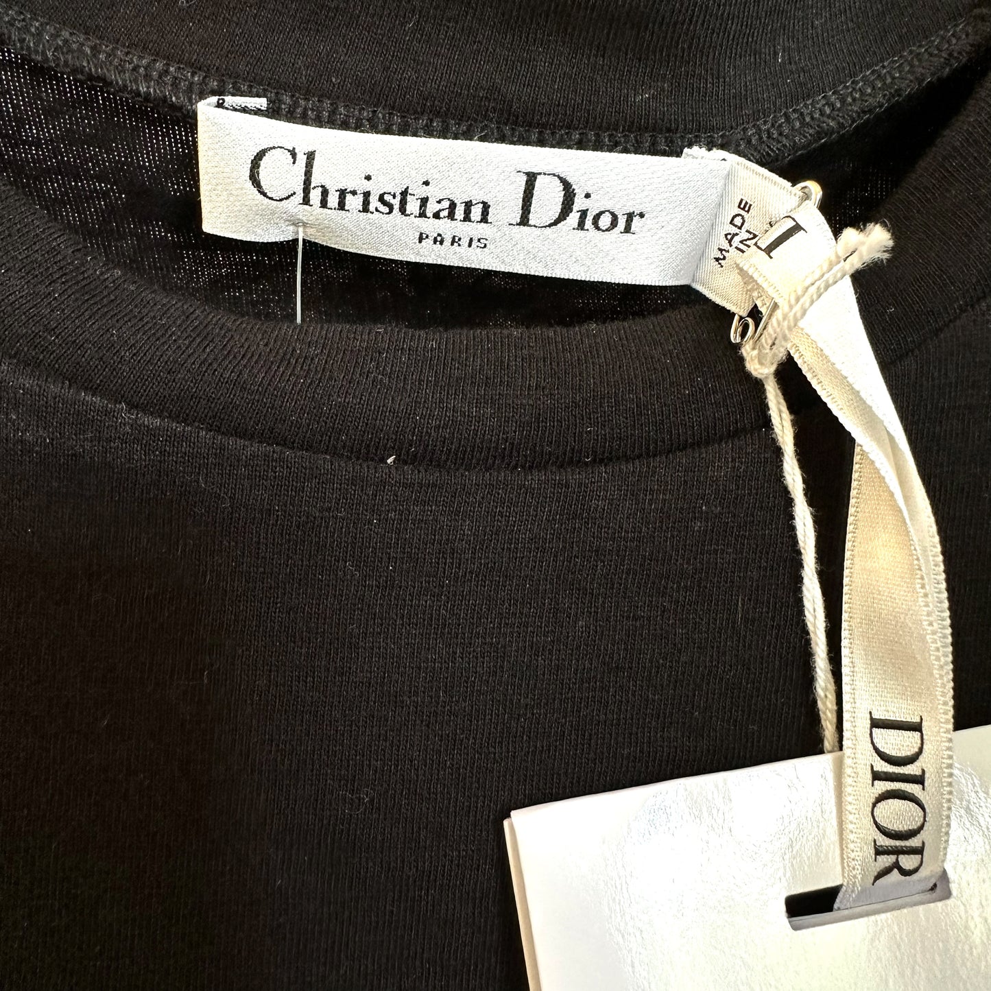 Christian Dior Black & White J'Adior Graphic T-Shirt NEW (Current)