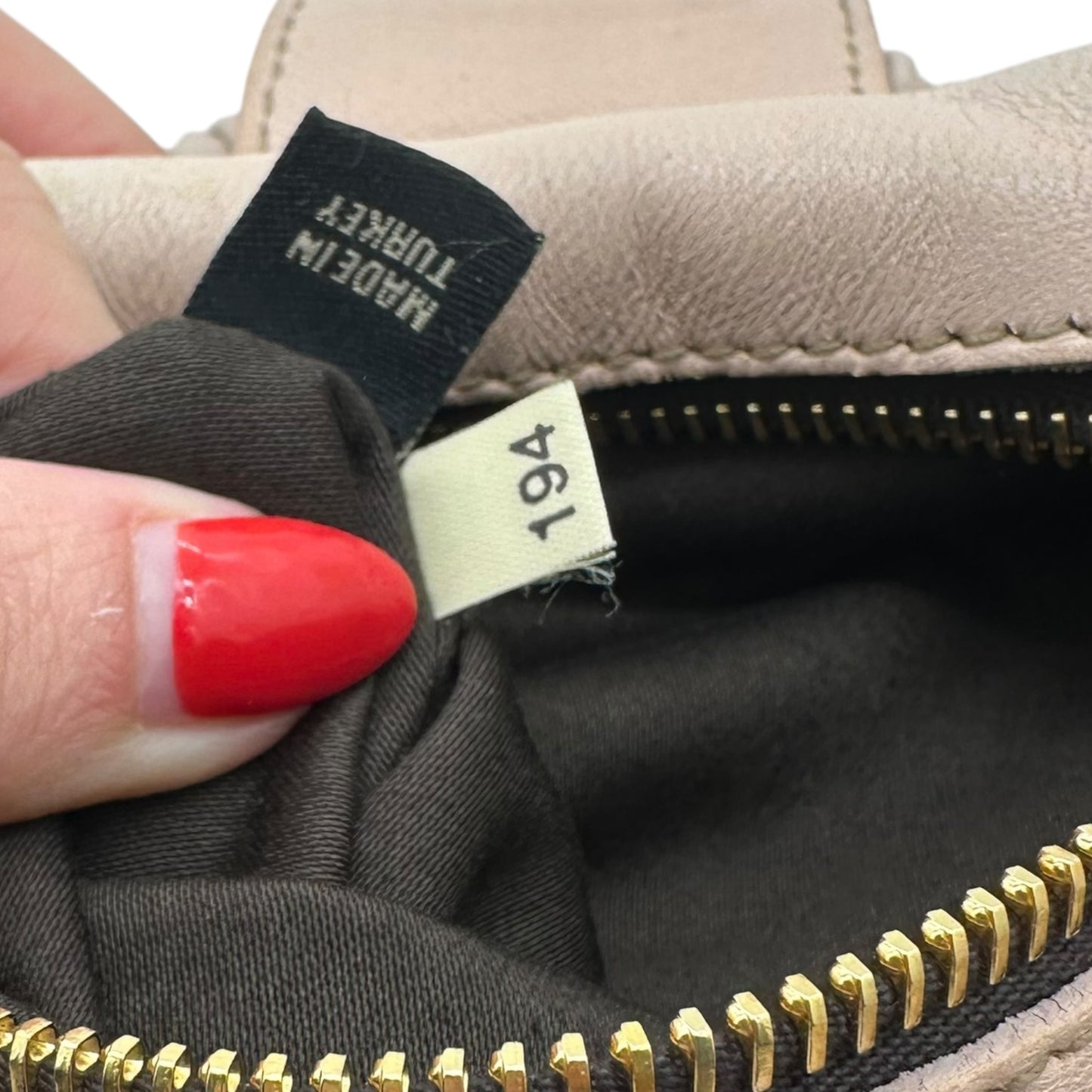 Miu Miu Pink Leather Quilted Small Tote Bag