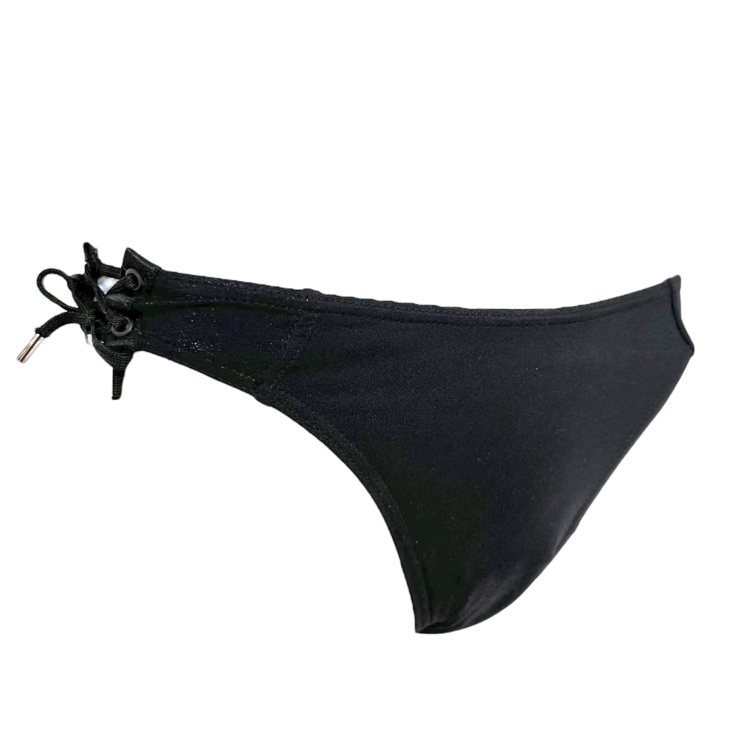 Christian Dior S/S 2003 Black Lace Up Bikini