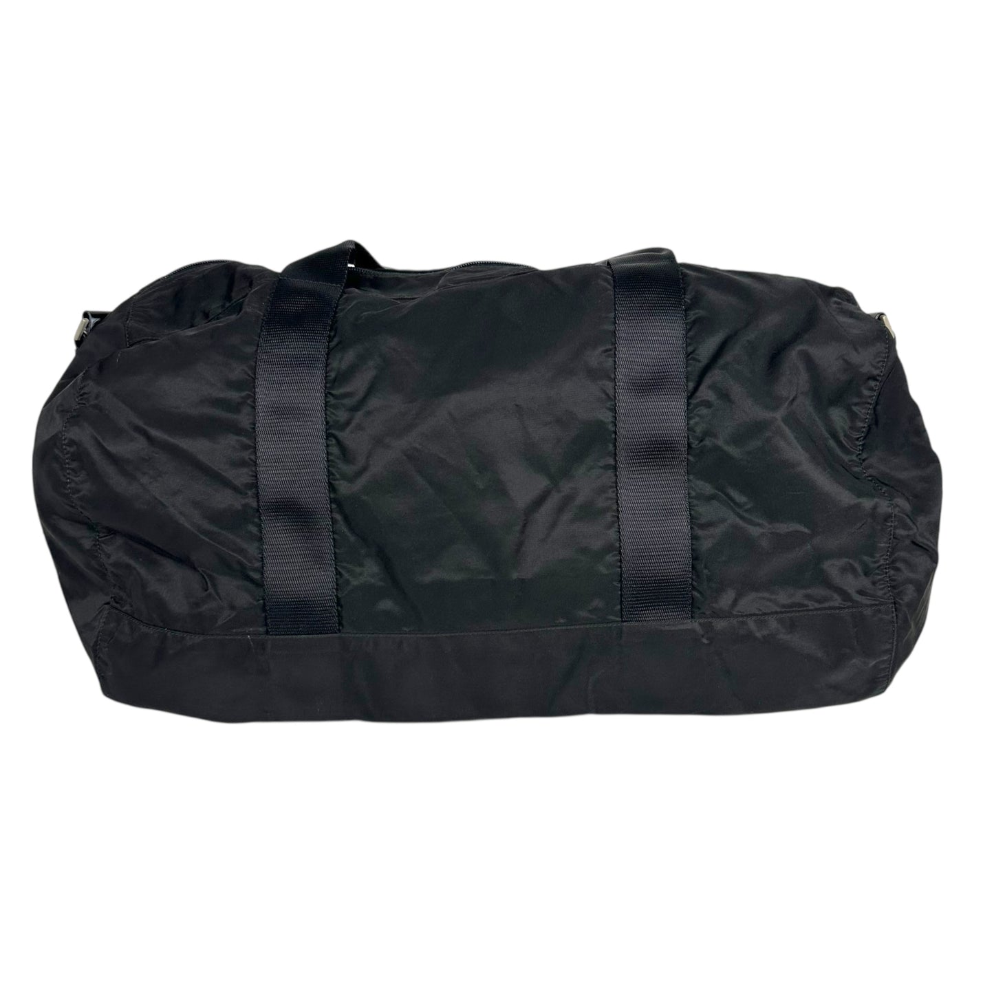 Prada Black Nylon Barrel 2-Way Duffle Bag - Outfit Repeater