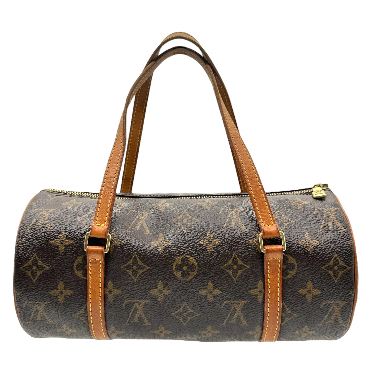 Louis Vuitton Classic Monogram Papillon 26 Barrel Bag