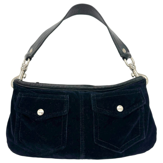 Miu Miu Blue Velvet Mini Shoulder Bag