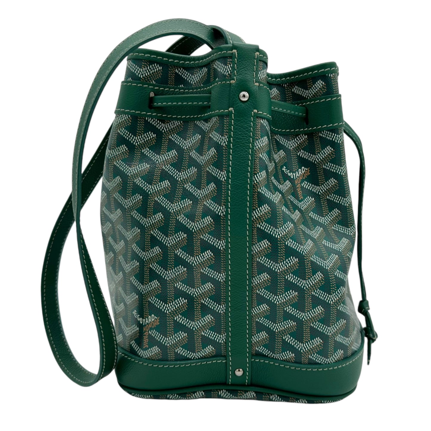 Goyard Green Petit Flot Bucket Bag