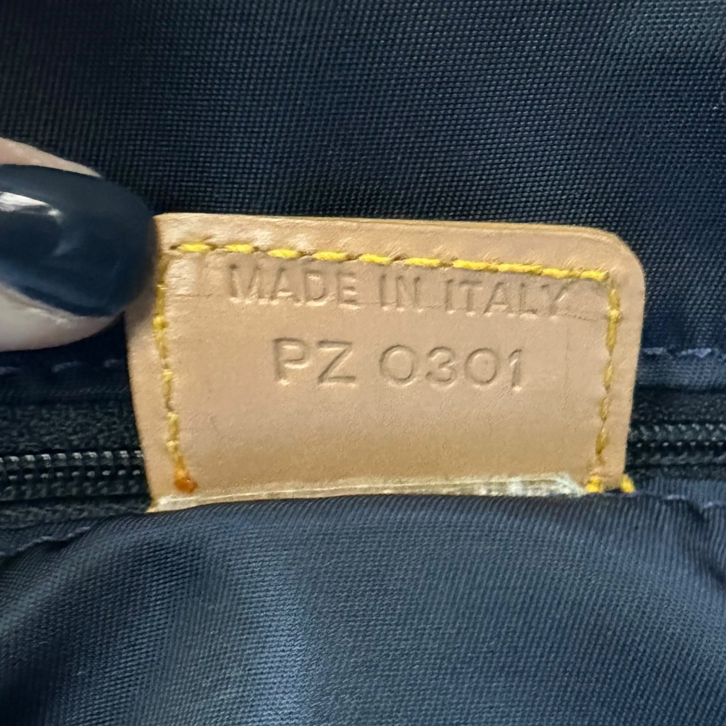 Christian Dior Blue Denim Duffle Bag - Outfit Repeater