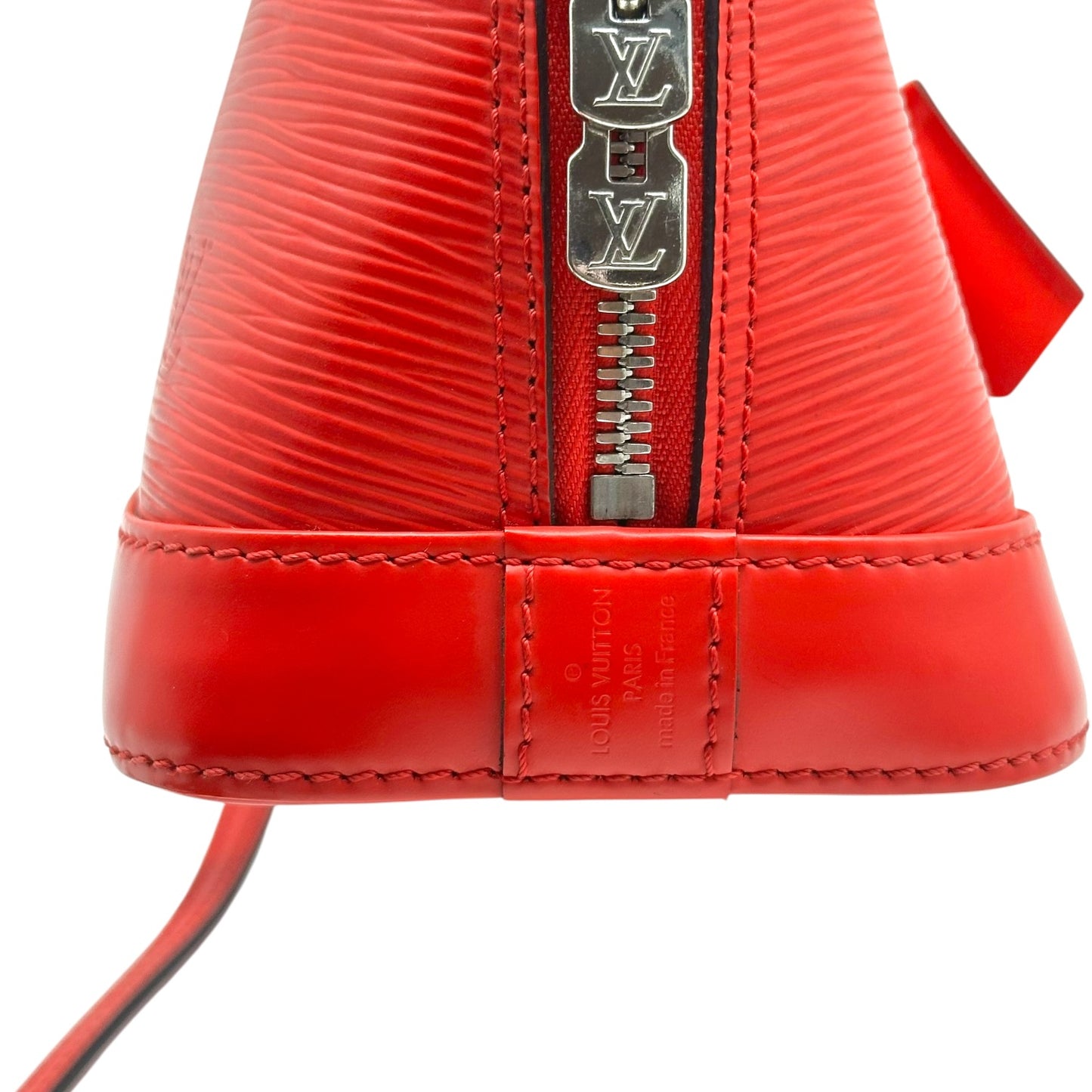 Louis Vuitton Bright Red Epi Alma BB 2-Way Bag