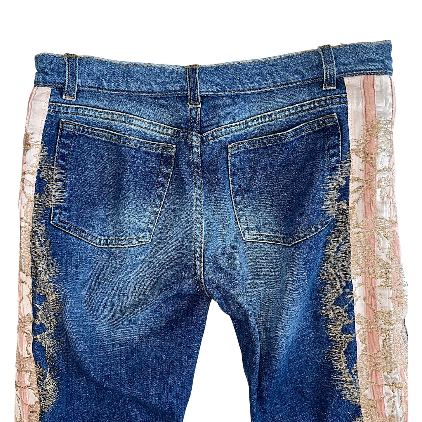 Roberto Cavalli 2004 Embroidered Jeans