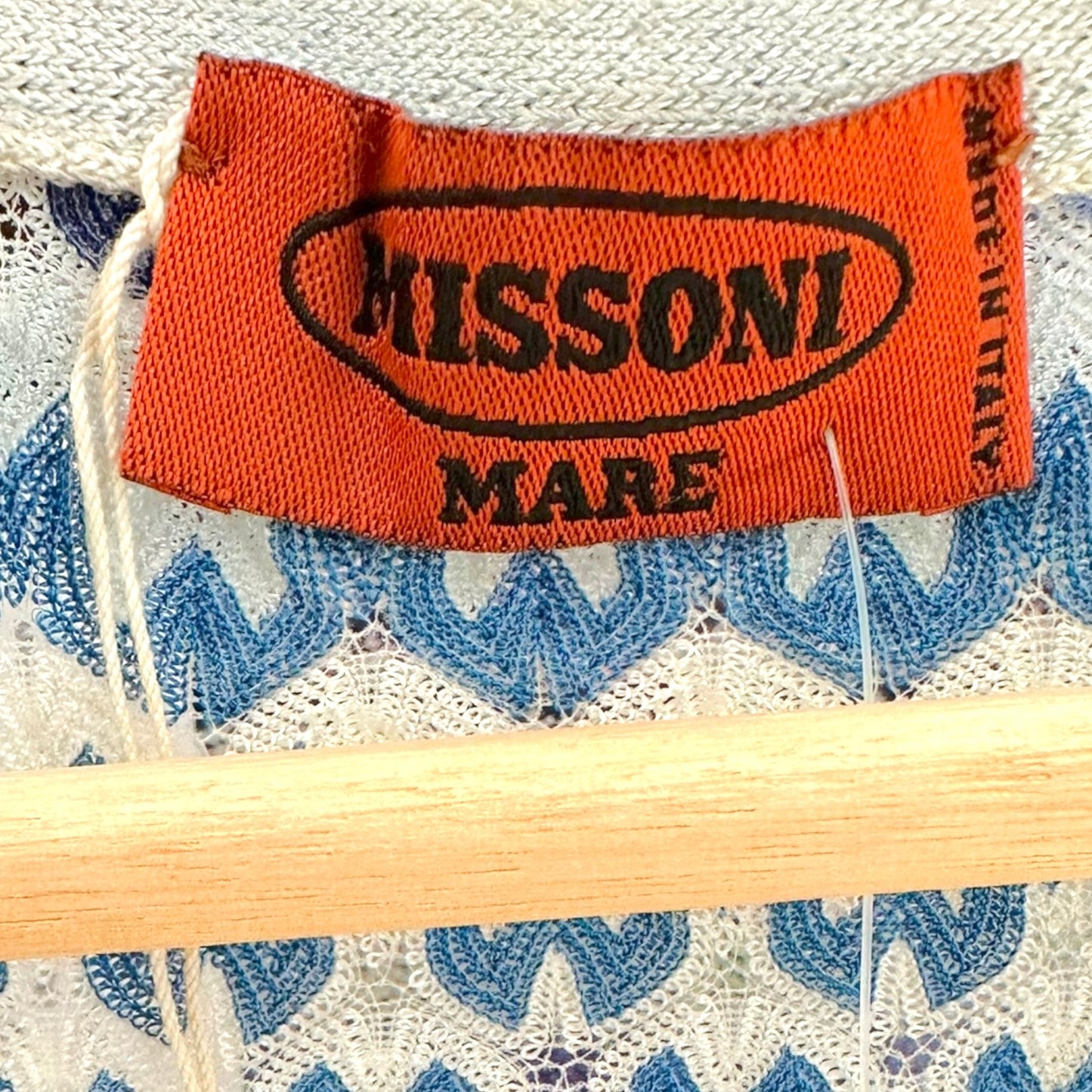 Missoni Mare Multicolor Chevron Knit Tank Top