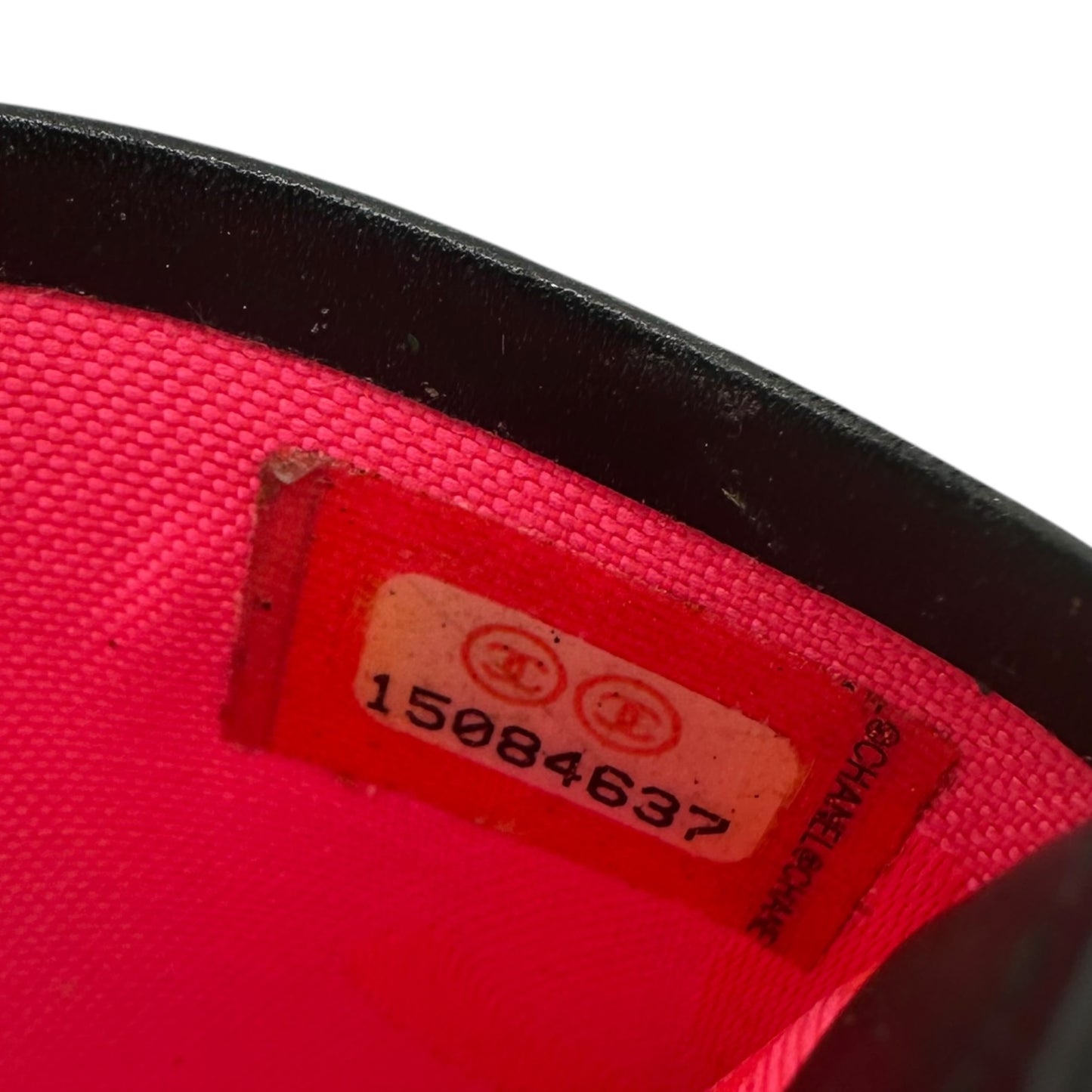 Chanel Cambon Black CC Logo Card Holder Wallet