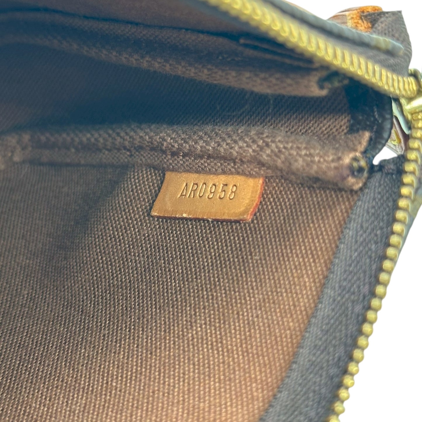 Louis Vuitton Classic Monogram Pochette Bag