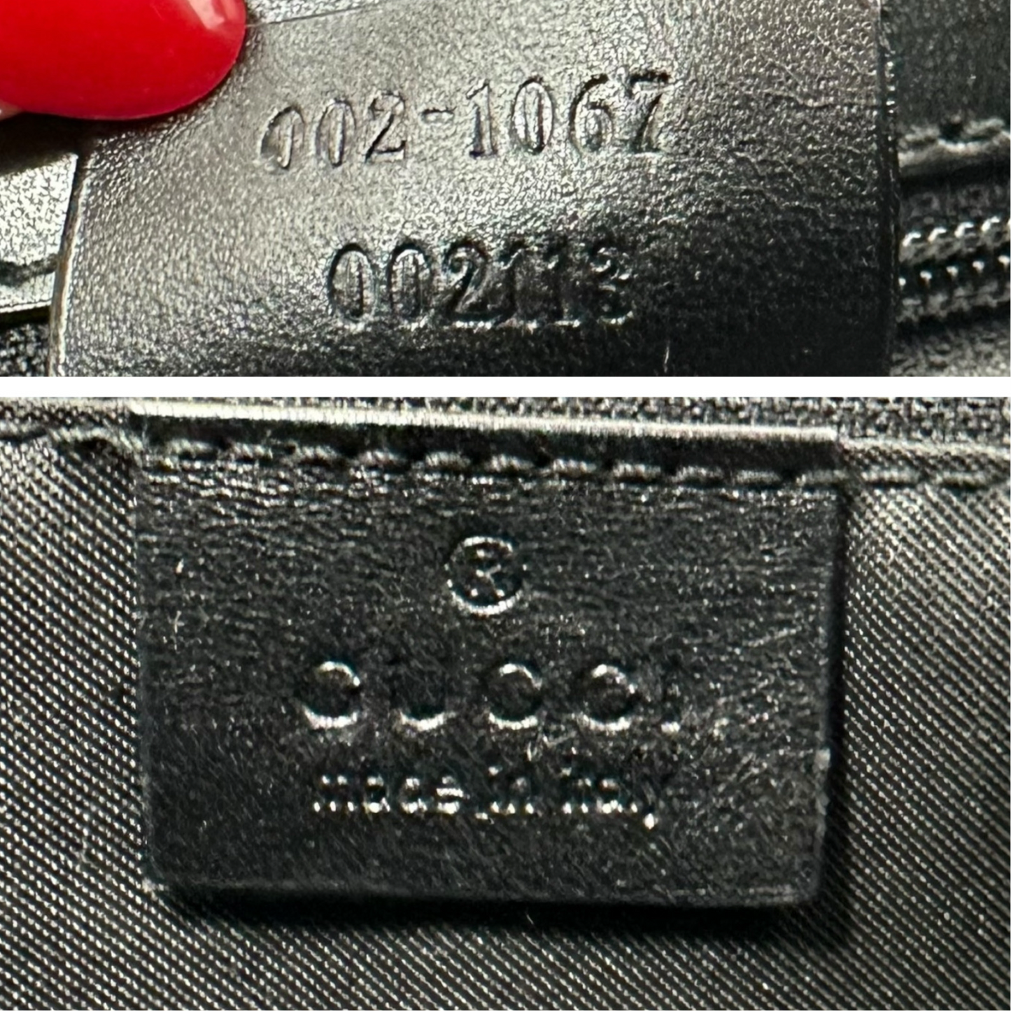 Gucci Black Large Monogram Jackie Bag - Outfit Repeater