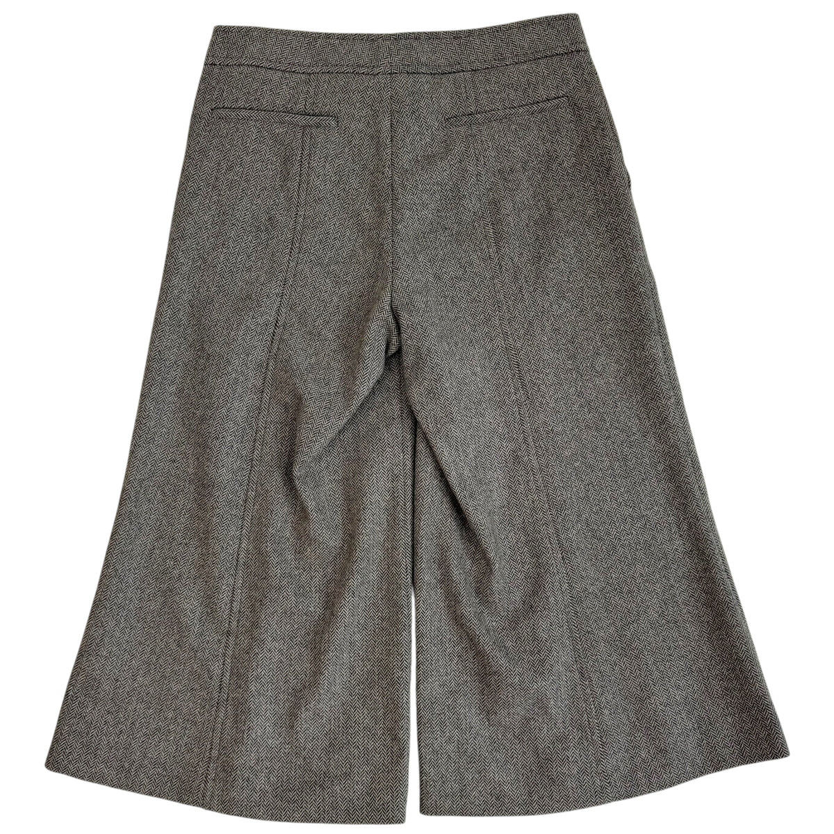 Gucci Herringbone Vest Cropped Gaucho Trousers Set