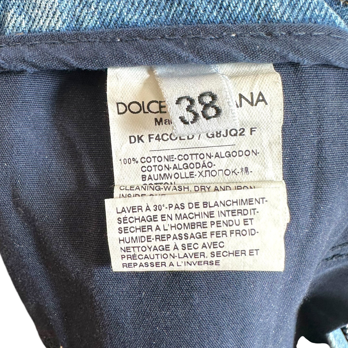 Dolce & Gabbana Distressed Denim Mini Skirt - Outfit Repeater