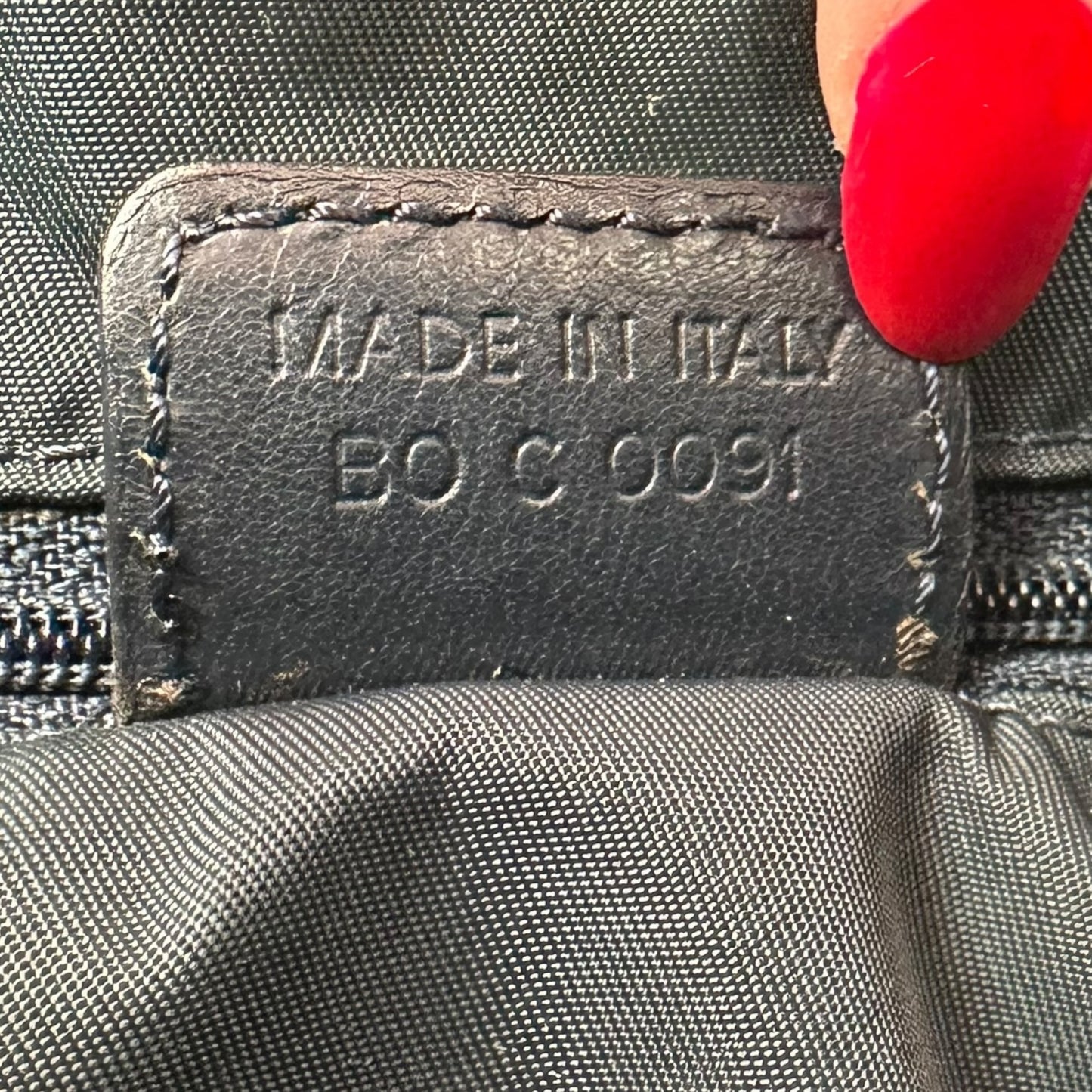 Christian Dior Navy Blue Monogram Mini Boston Bag - Outfit Repeater