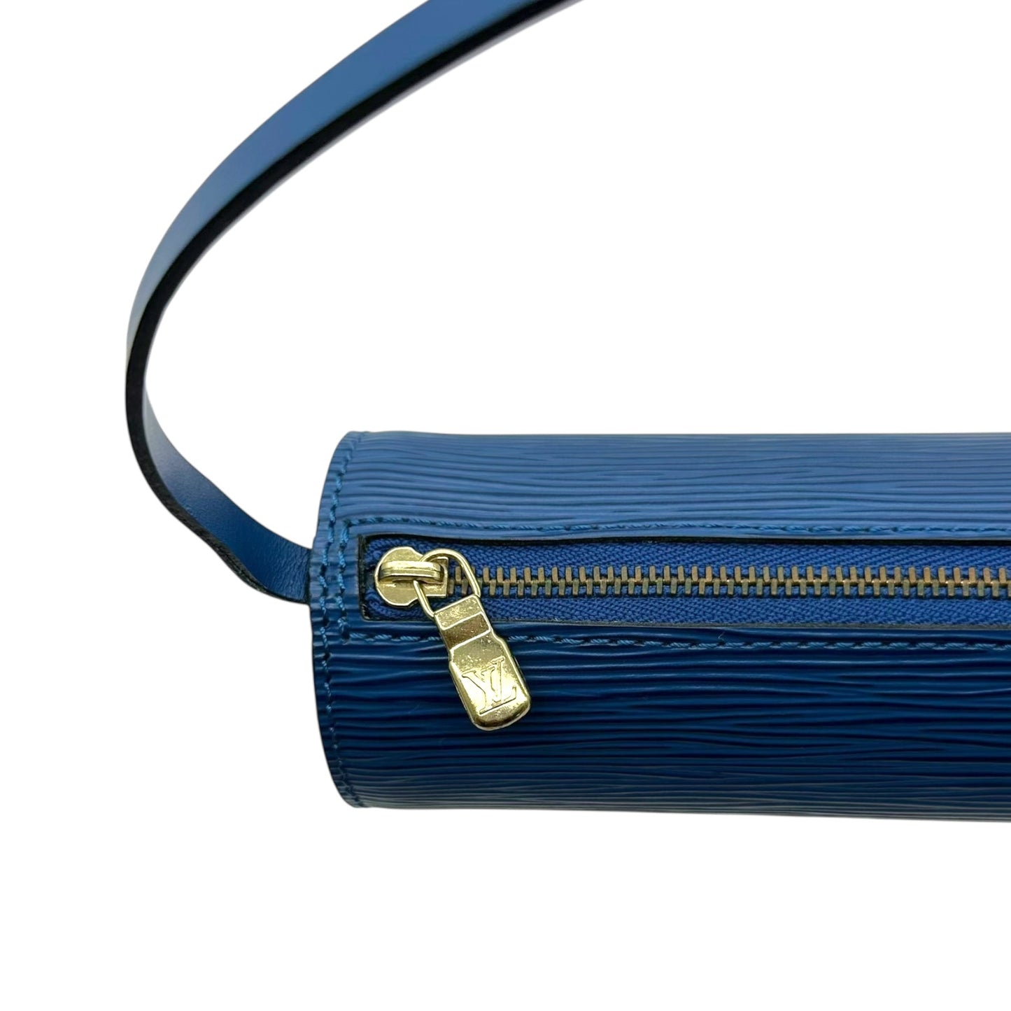 Louis Vuitton Toledo Blue Epi Papillon Bag