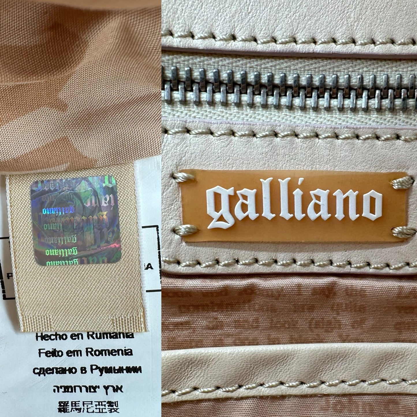 Galliano Gazette Cherry Print Canvas Tote Bag - Outfit Repeater
