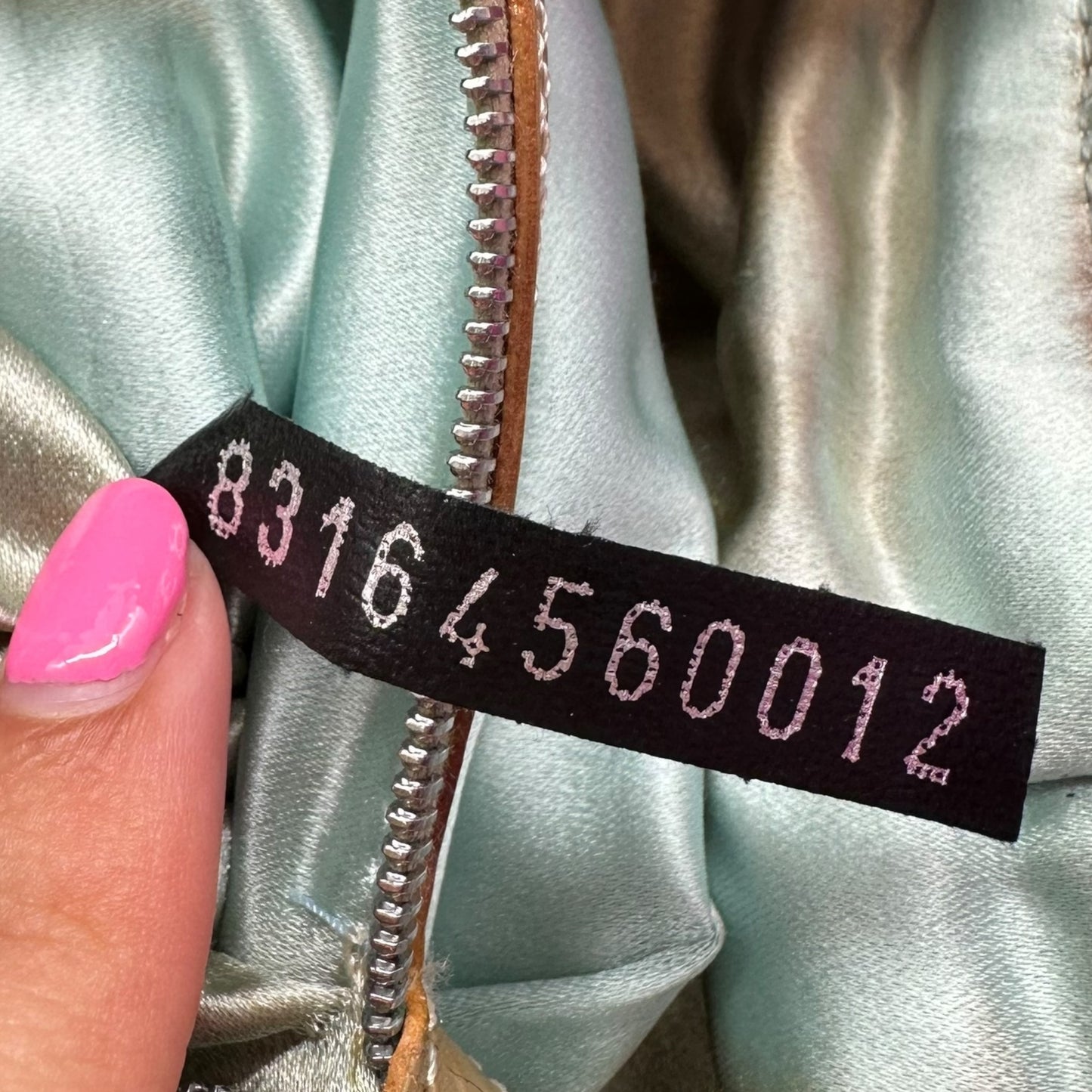 Fendi Hot Pink Knit Mini Tote Bag