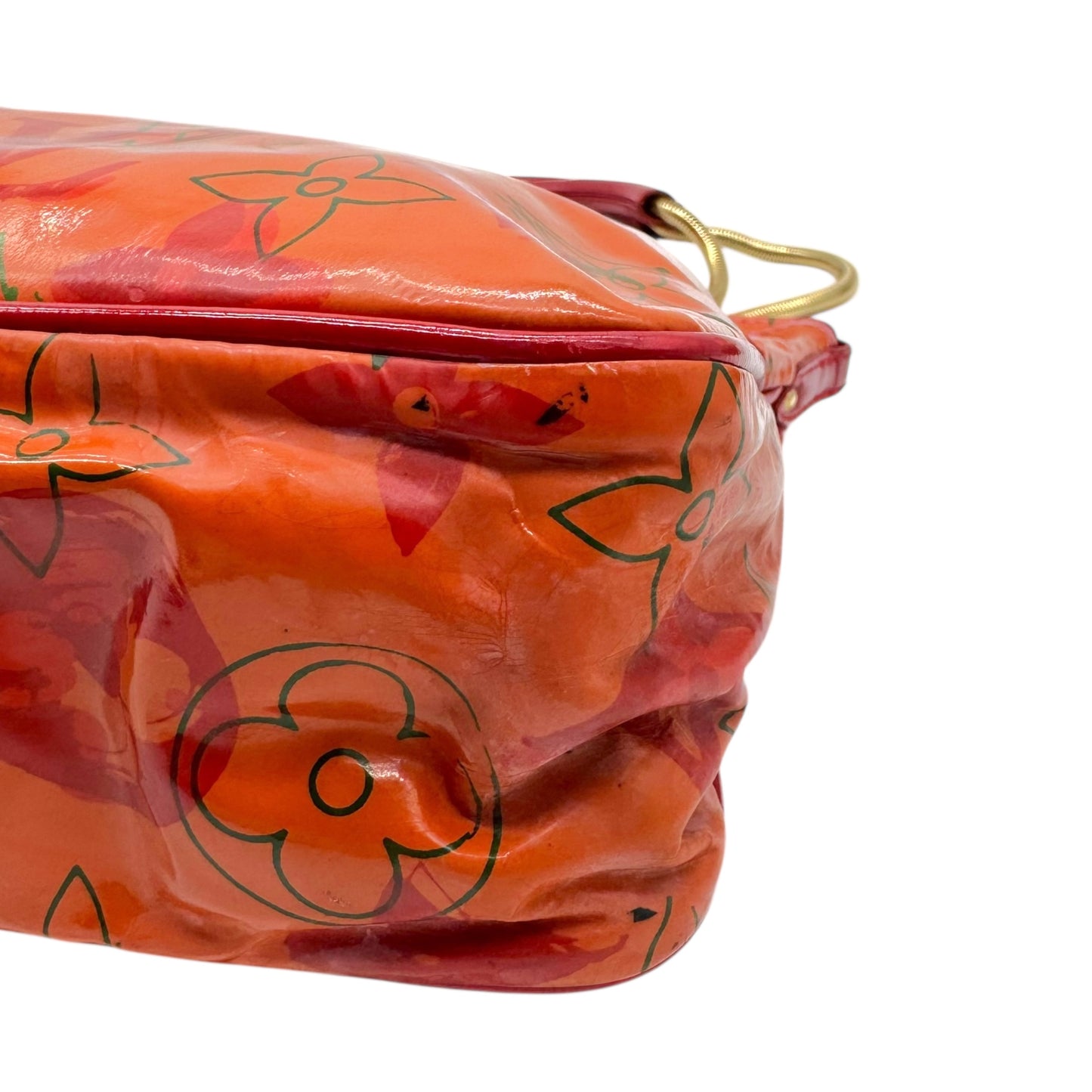 Louis Vuitton x Richard Prince 2008 Orange Bonbon Pochette Bag - Outfit Repeater