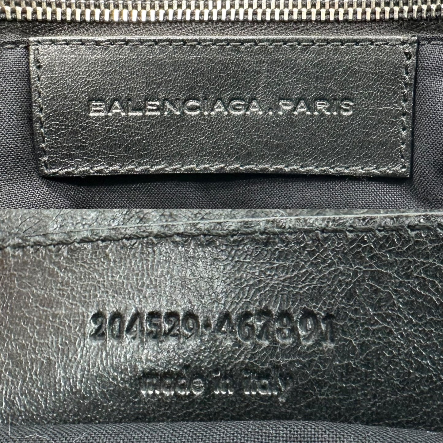 Balenciaga Black Leather Giant City Bag - Outfit Repeater