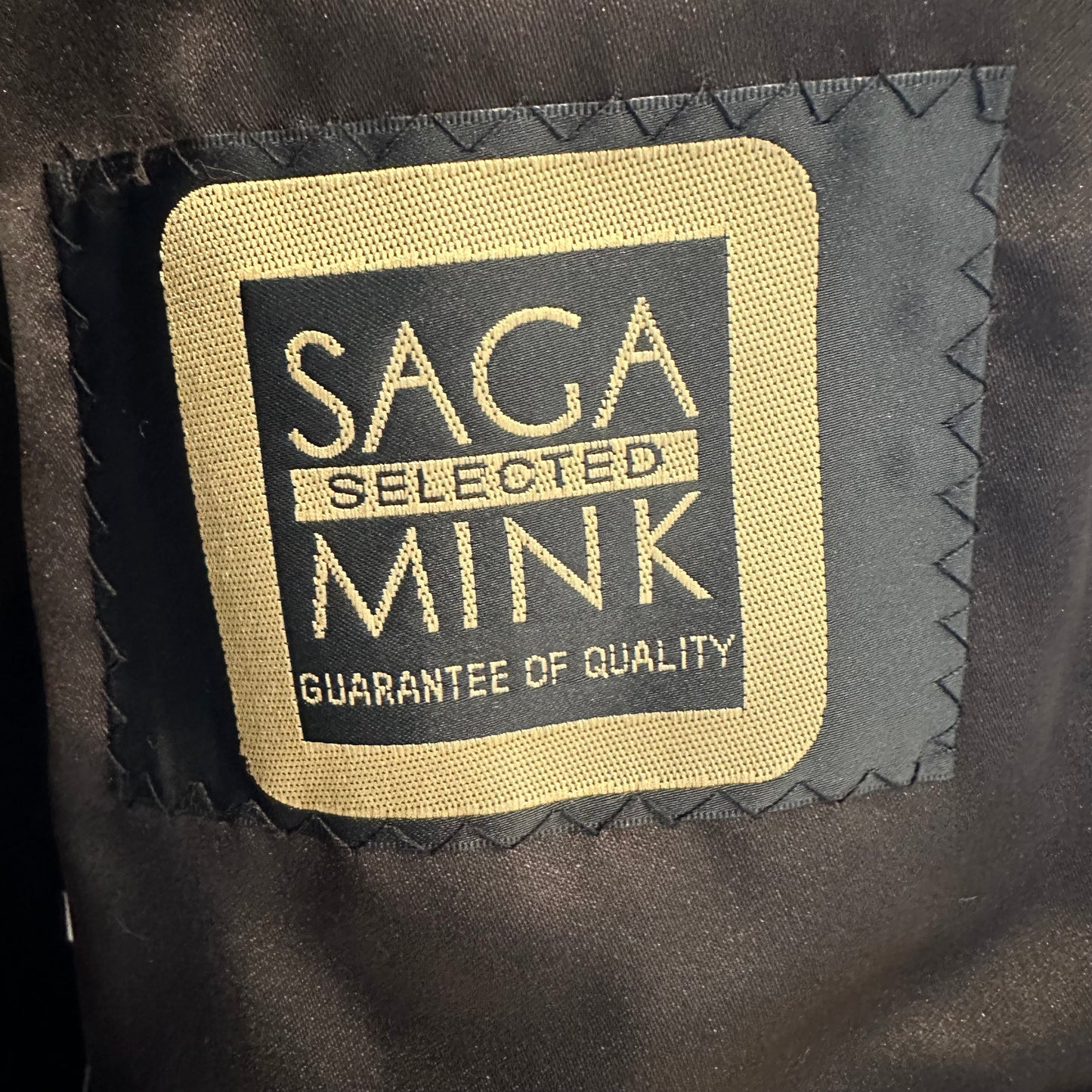 Chloe x Saga Brown Mink Fur Coat
