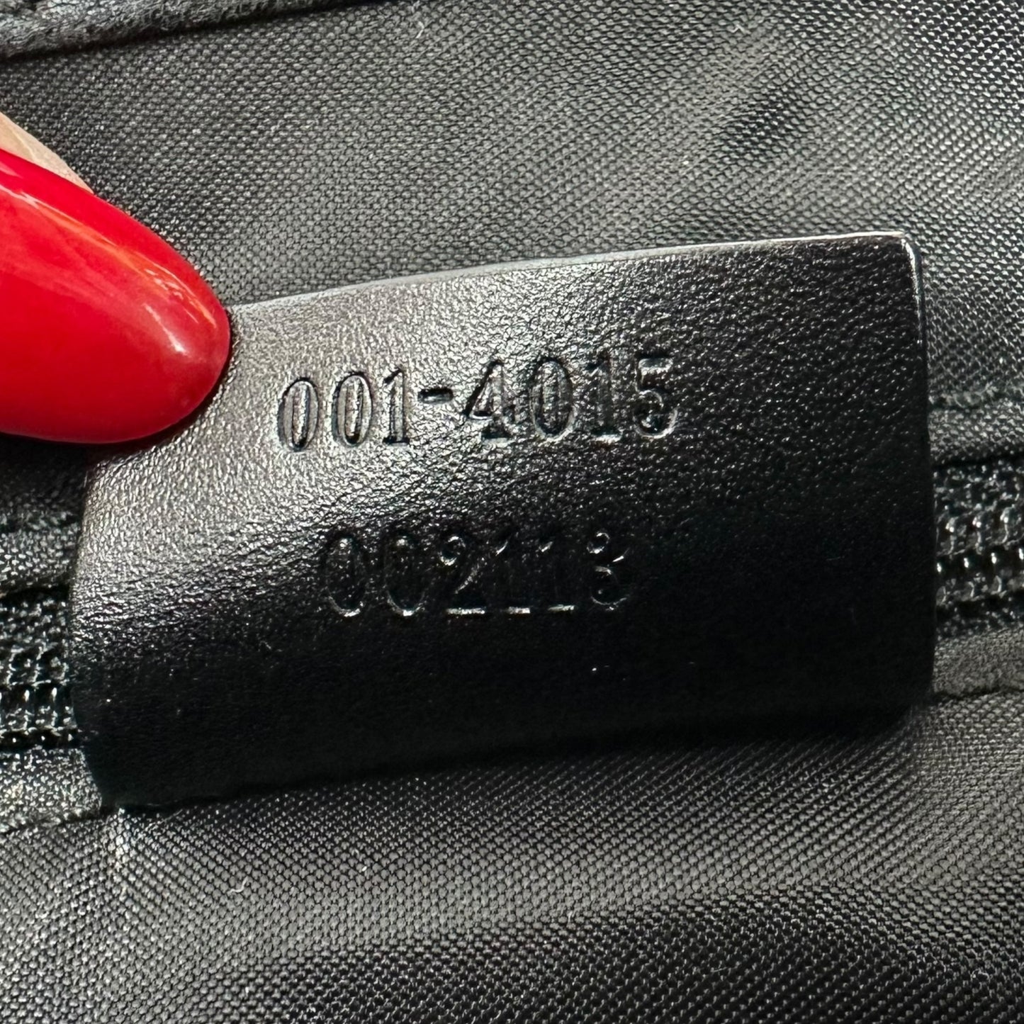 Gucci Black Monogram Chain Strap Jackie Shoulder Bag - Outfit Repeater