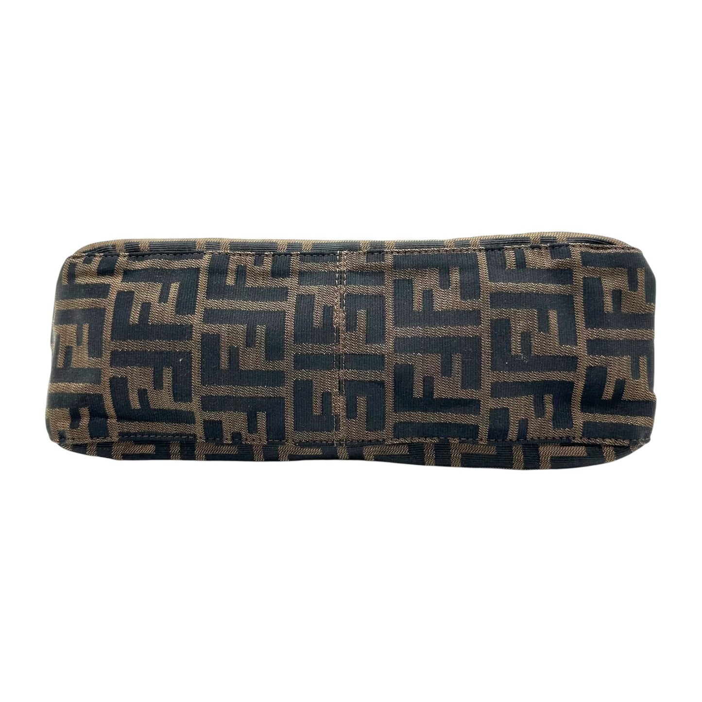 Fendi East West Zucca Baguette Bag