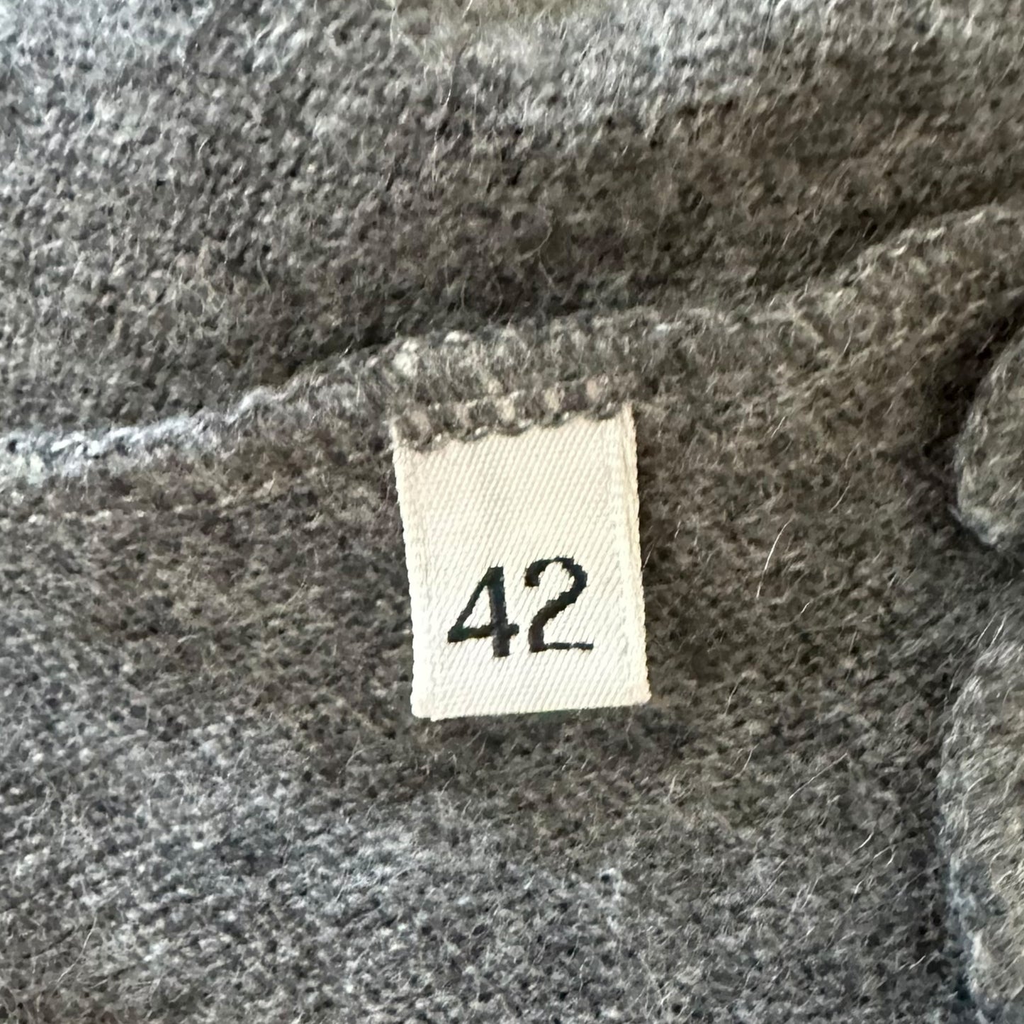 Dolce & Gabbana Gray Cashmere Crystal Logo Sleeveless Turtleneck - Outfit Repeater