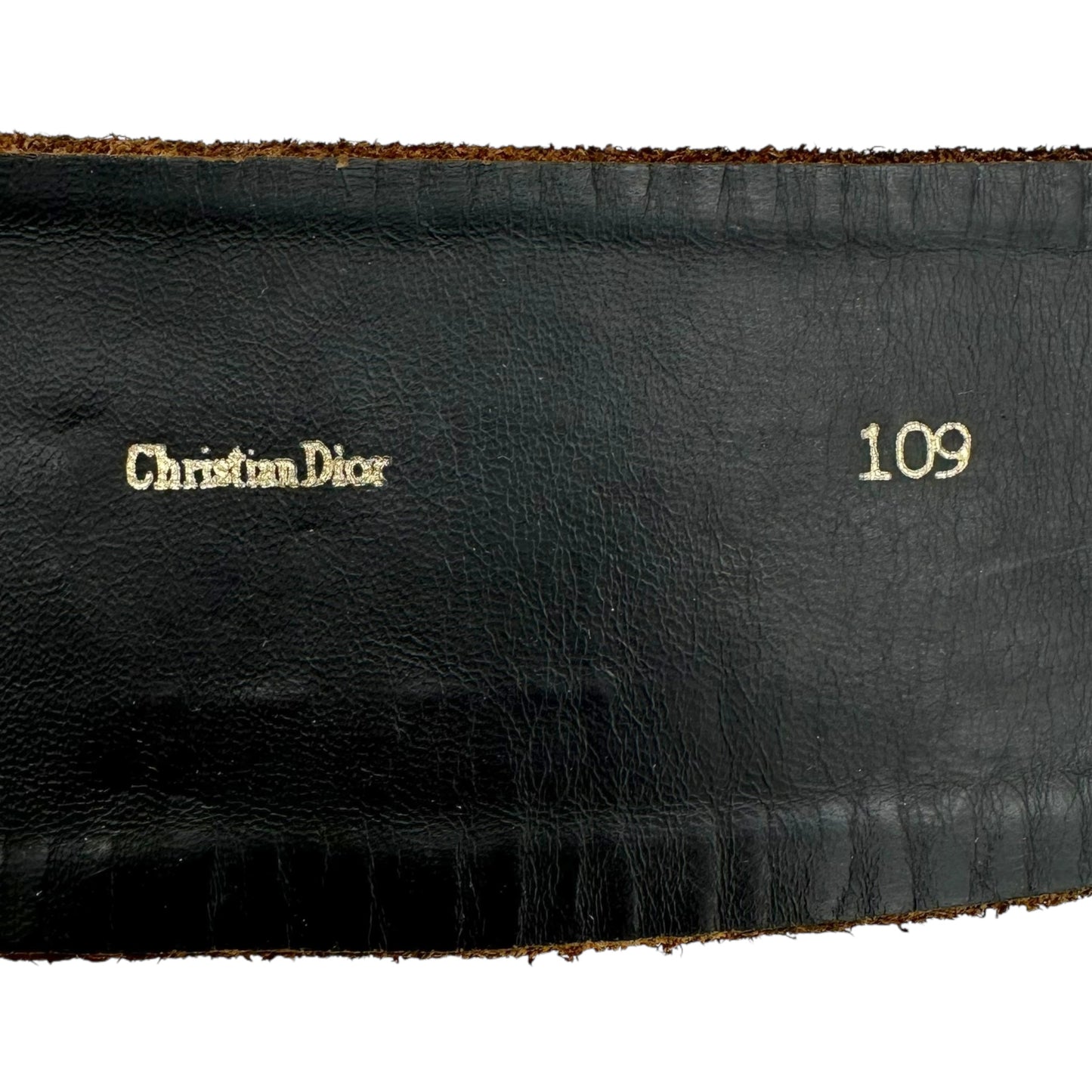 Christian Dior 1970's Brown Suede Agate Crystal Belt - Outfit Repeater