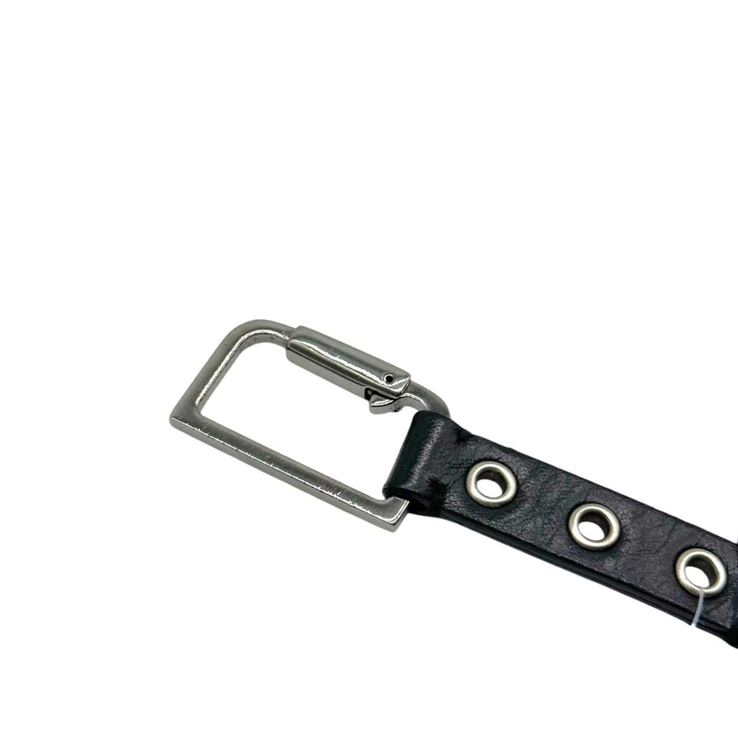 Christian Dior Black Hardcore Dior Logo Keychain