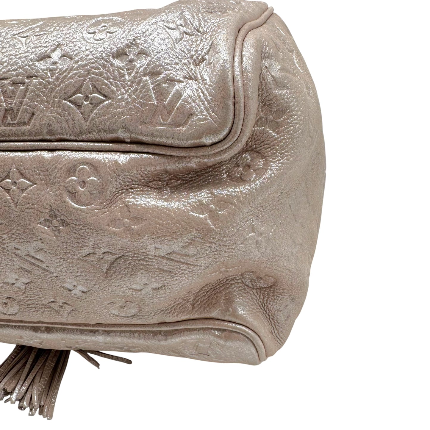 Louis Vuitton Boston Shoulder Bag Pink Shimmer Monogram