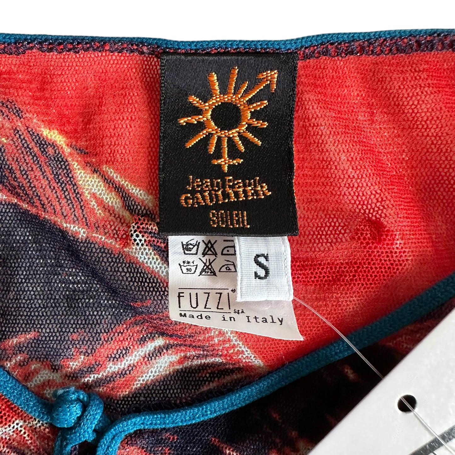 Jean Paul Gaultier Soleil Palm Tree Print Sheer Mesh Tank - Outfit Repeater