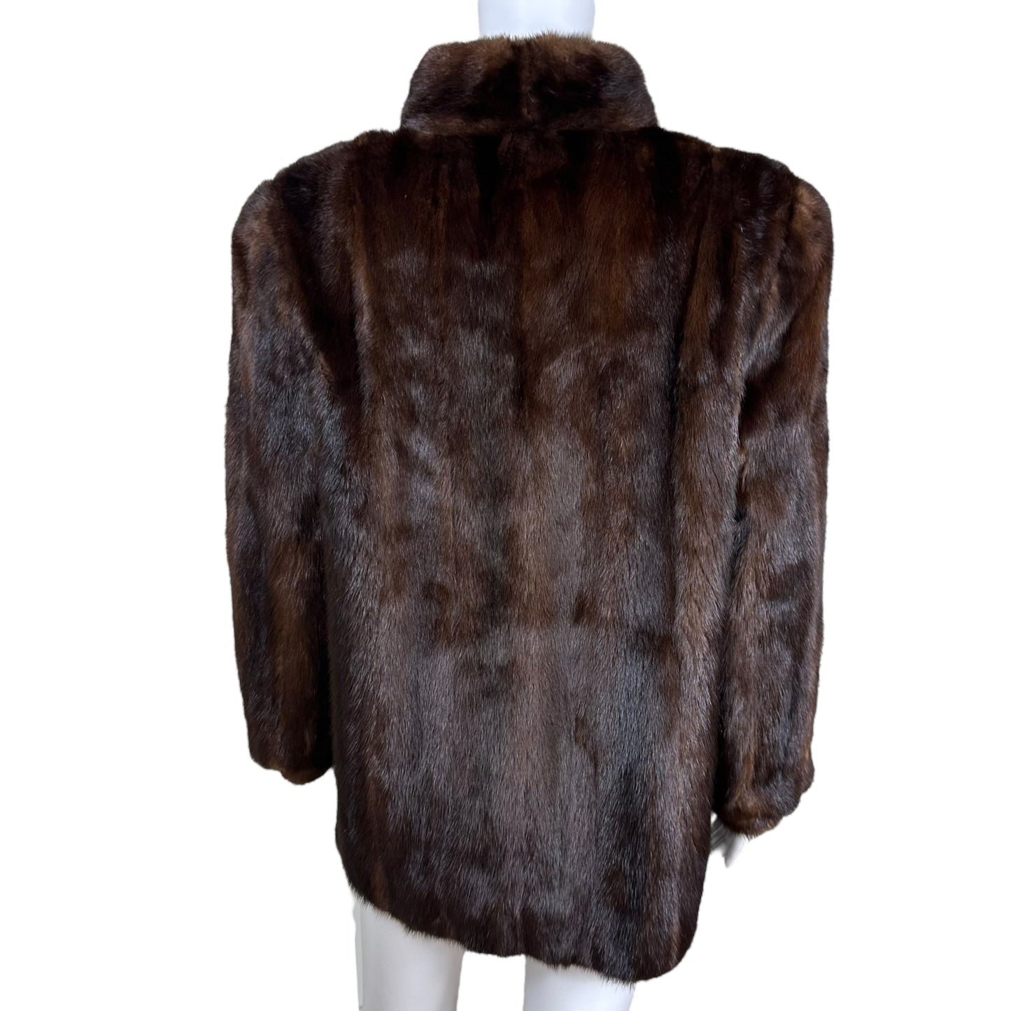 Chloe x Saga Brown Mink Fur Coat
