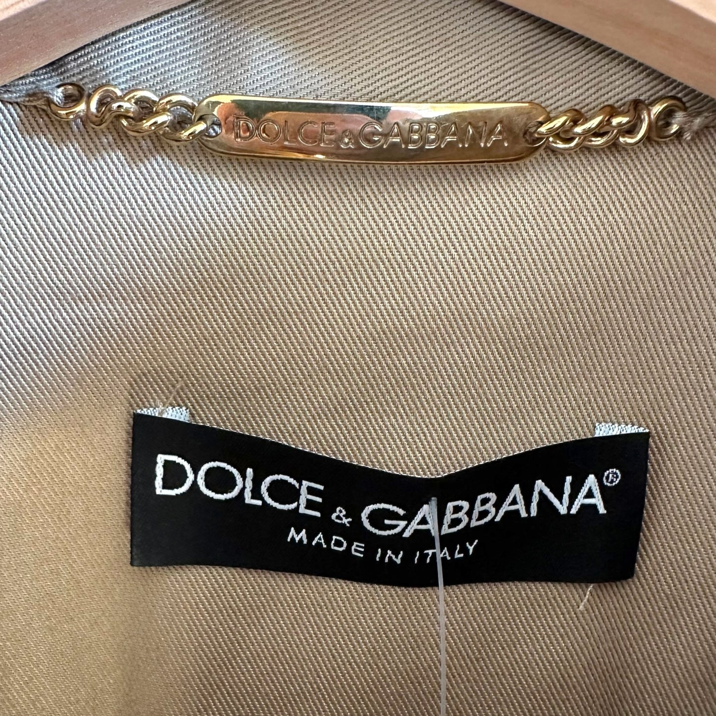Dolce & Gabbana S/S 2005 Python Trim Utility Jacket