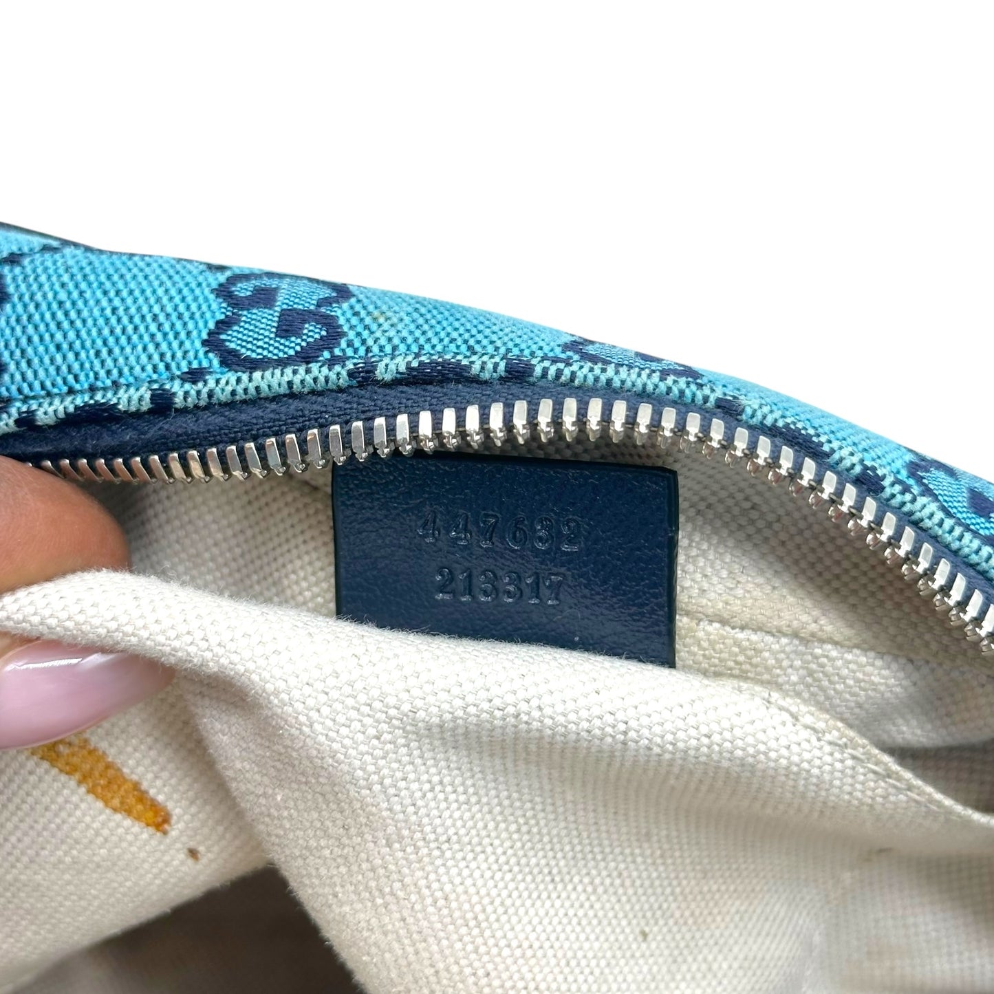 Gucci Marmont Multicolor Monogram Canvas Crossbody Bag