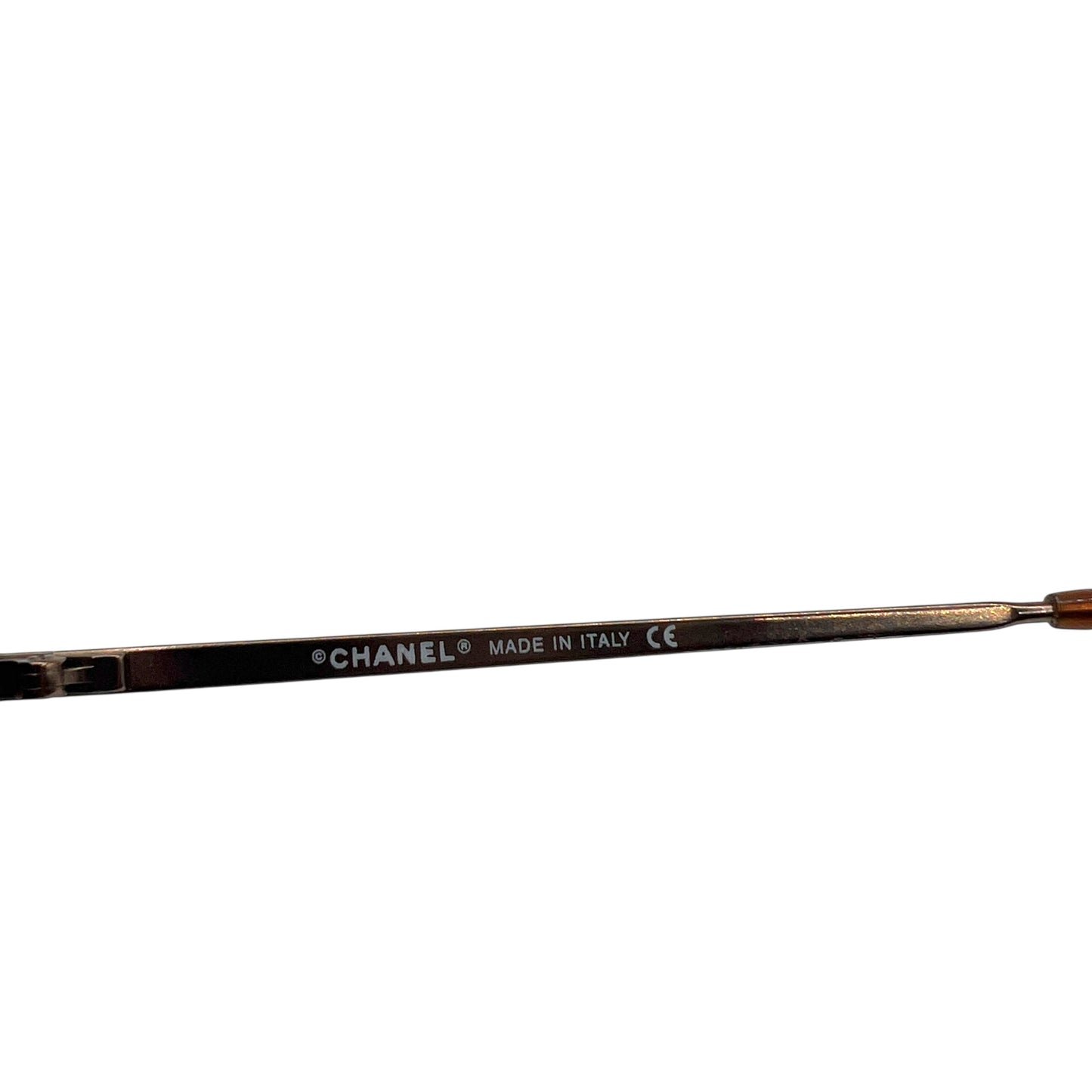 Chanel 4002 Burgundy Rimless Logo Lens Sunglasses