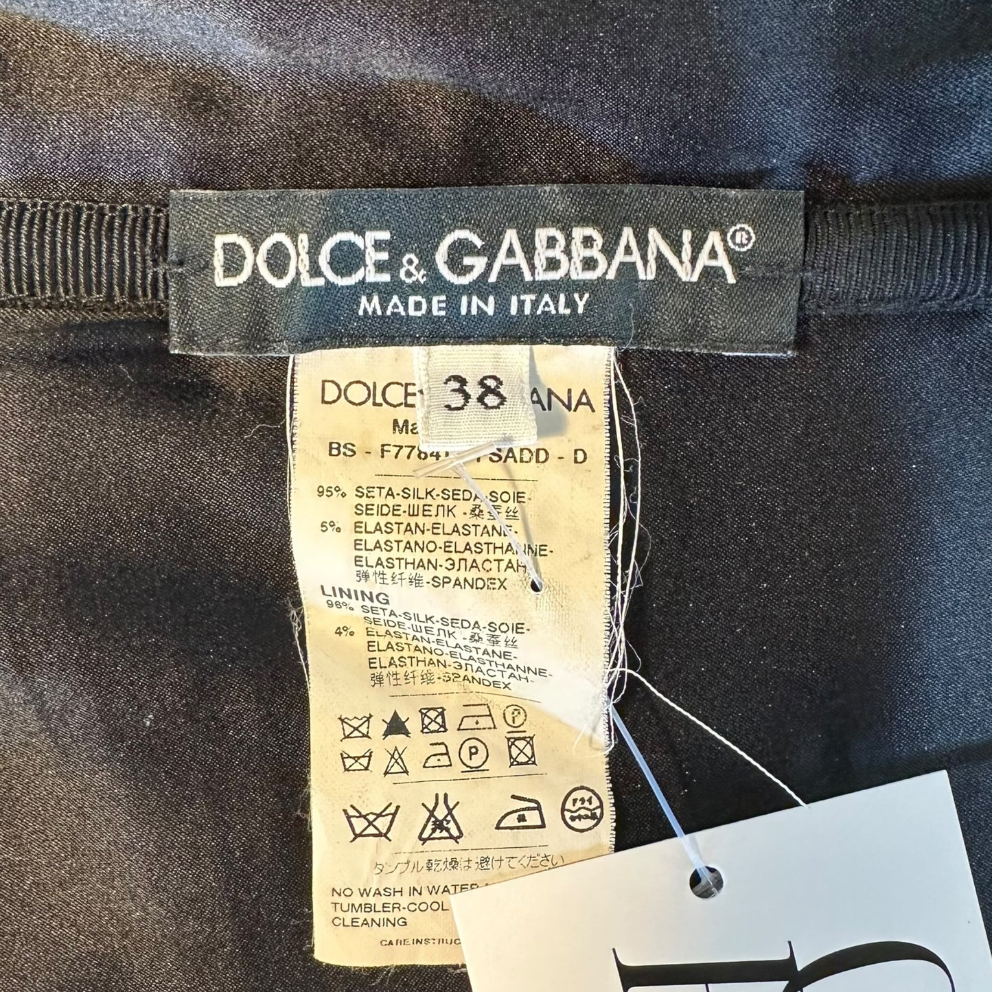 Dolce & Gabbana Leopard Print Silk Crossover Corset Top