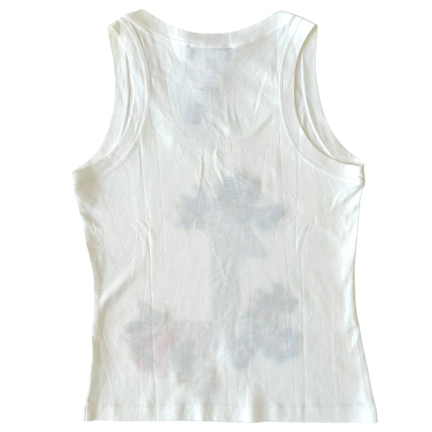 Christian Dior S/S 2005 Floral Embroidered Trotter Monogram Tank Top