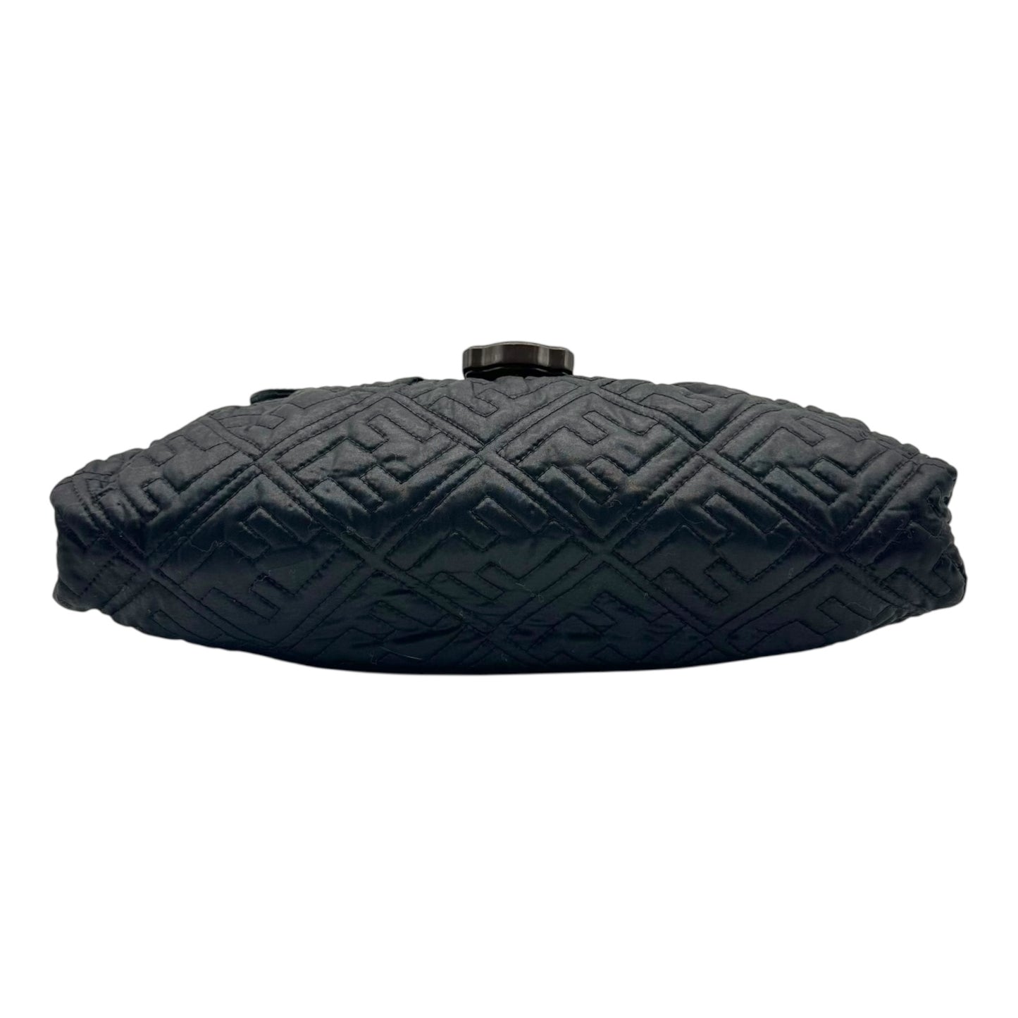 Fendi Black Monogram Puffer Chef Bag