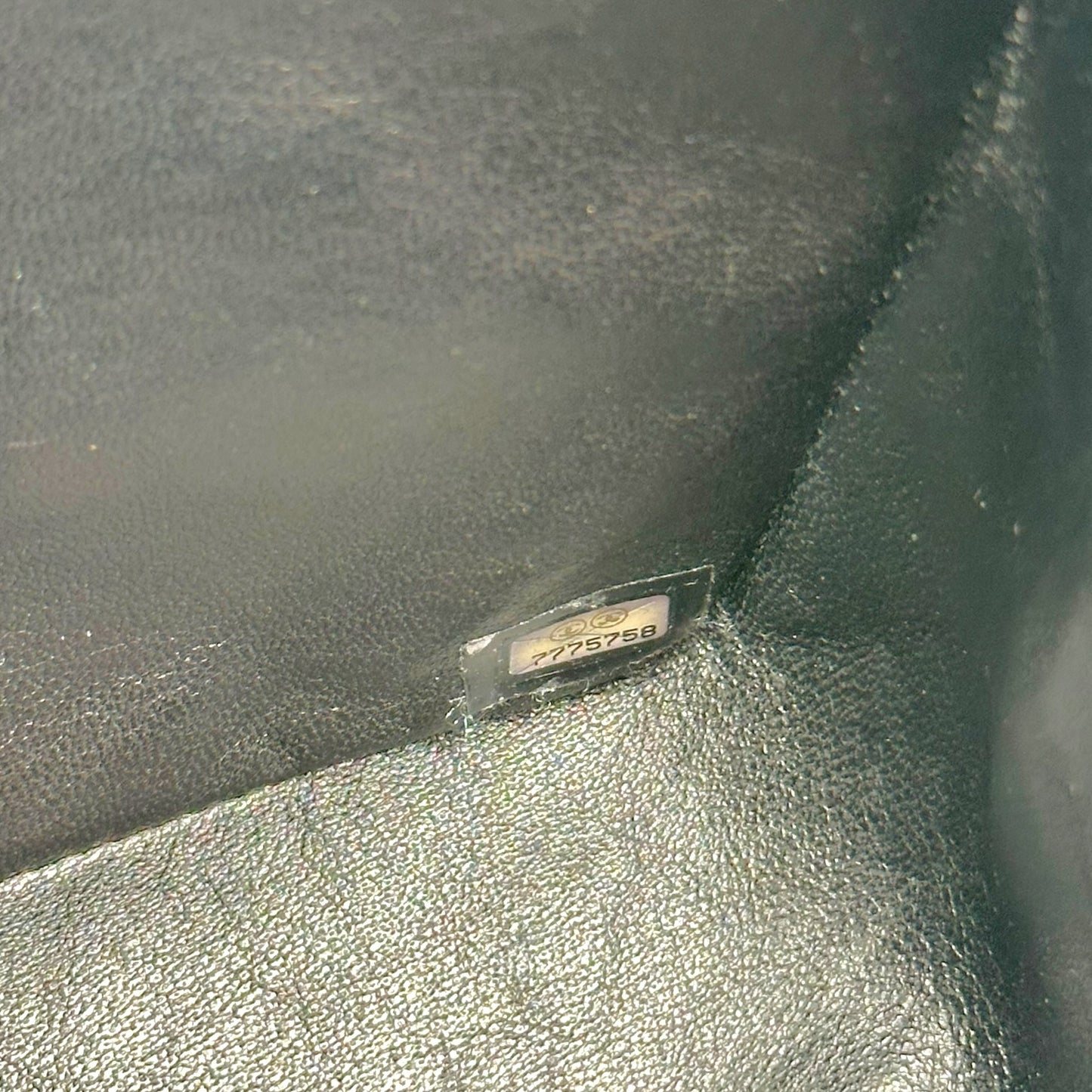 Chanel Black Patent Chocolate Bar & CC Logo Mini Tote Bag 2002-03