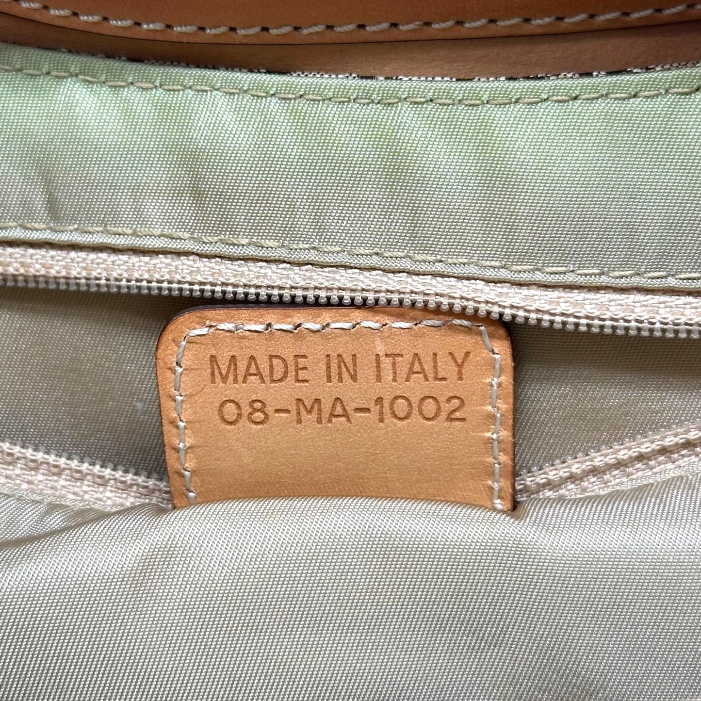 Christian Dior Tan Monogram Columbus Bag