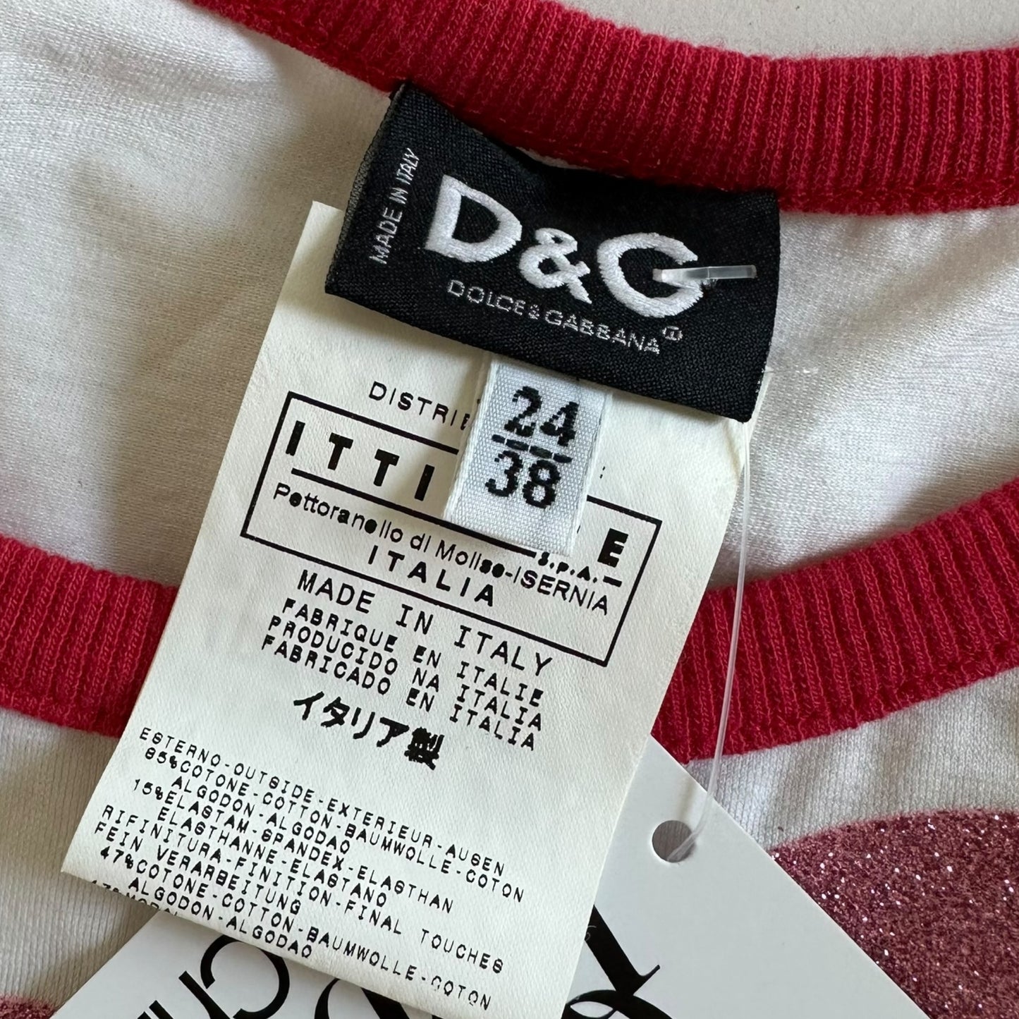 D&G Dolce & Gabbana Divine & Glamour Logo Tank - Outfit Repeater