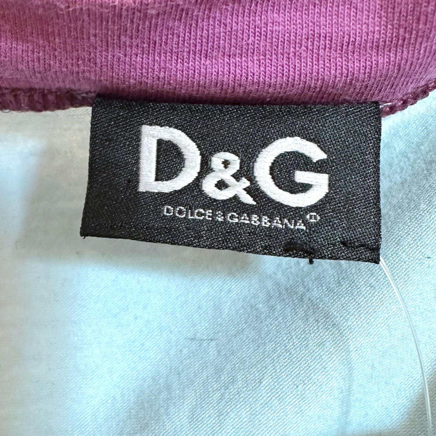 D&G Dolce & Gabbana Blue Logo Tank