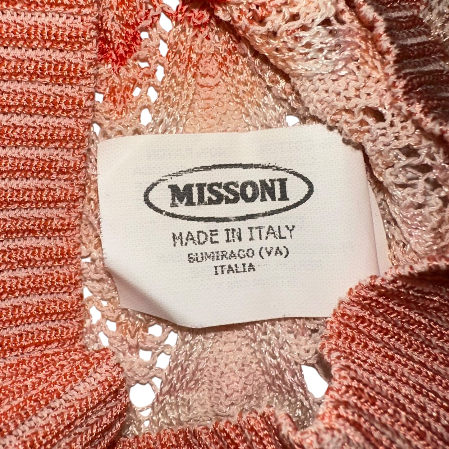 Missoni Pink Knit Tank Top - Outfit Repeater