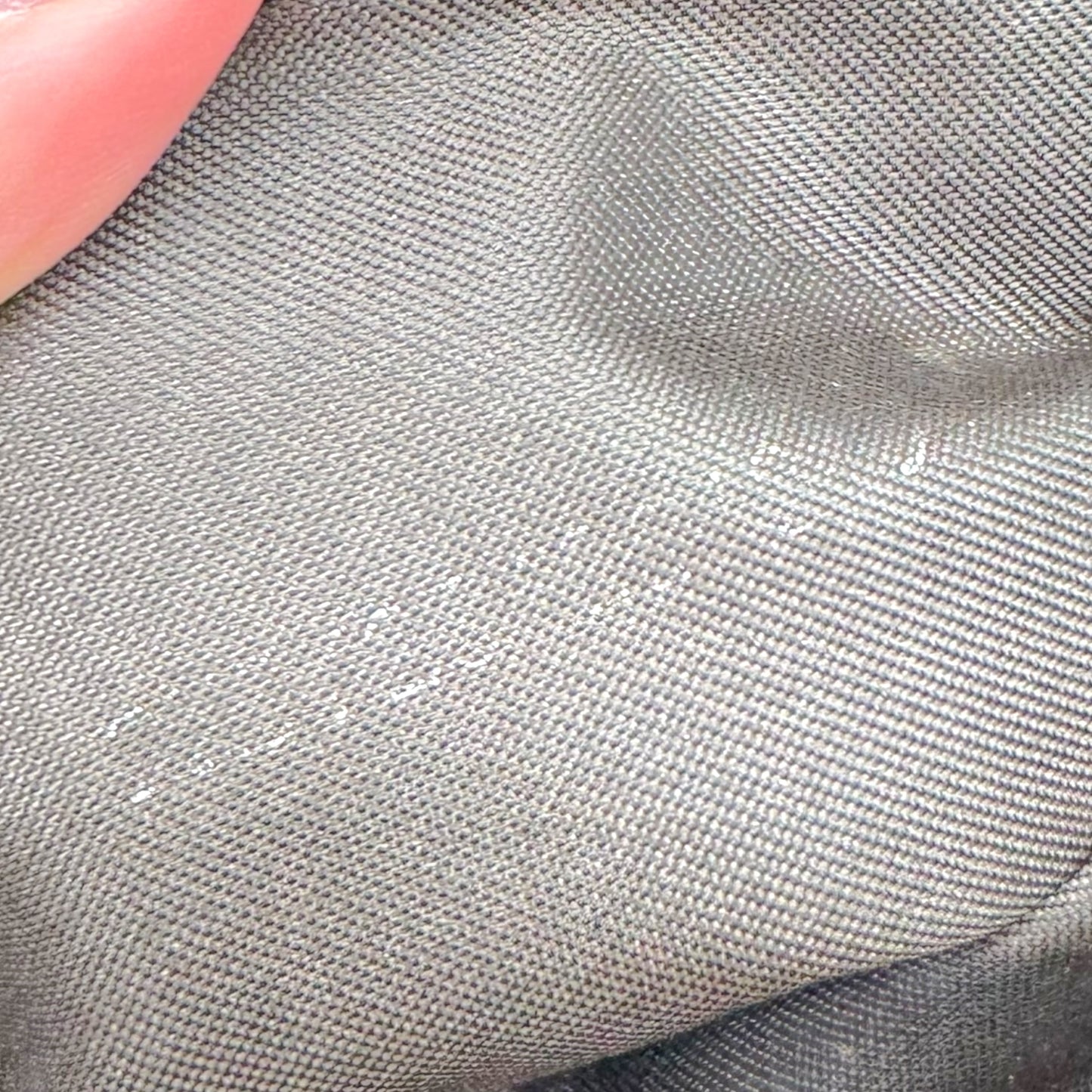 Fendi Brown Zucca Monogram Fold-Over Baguette Bag