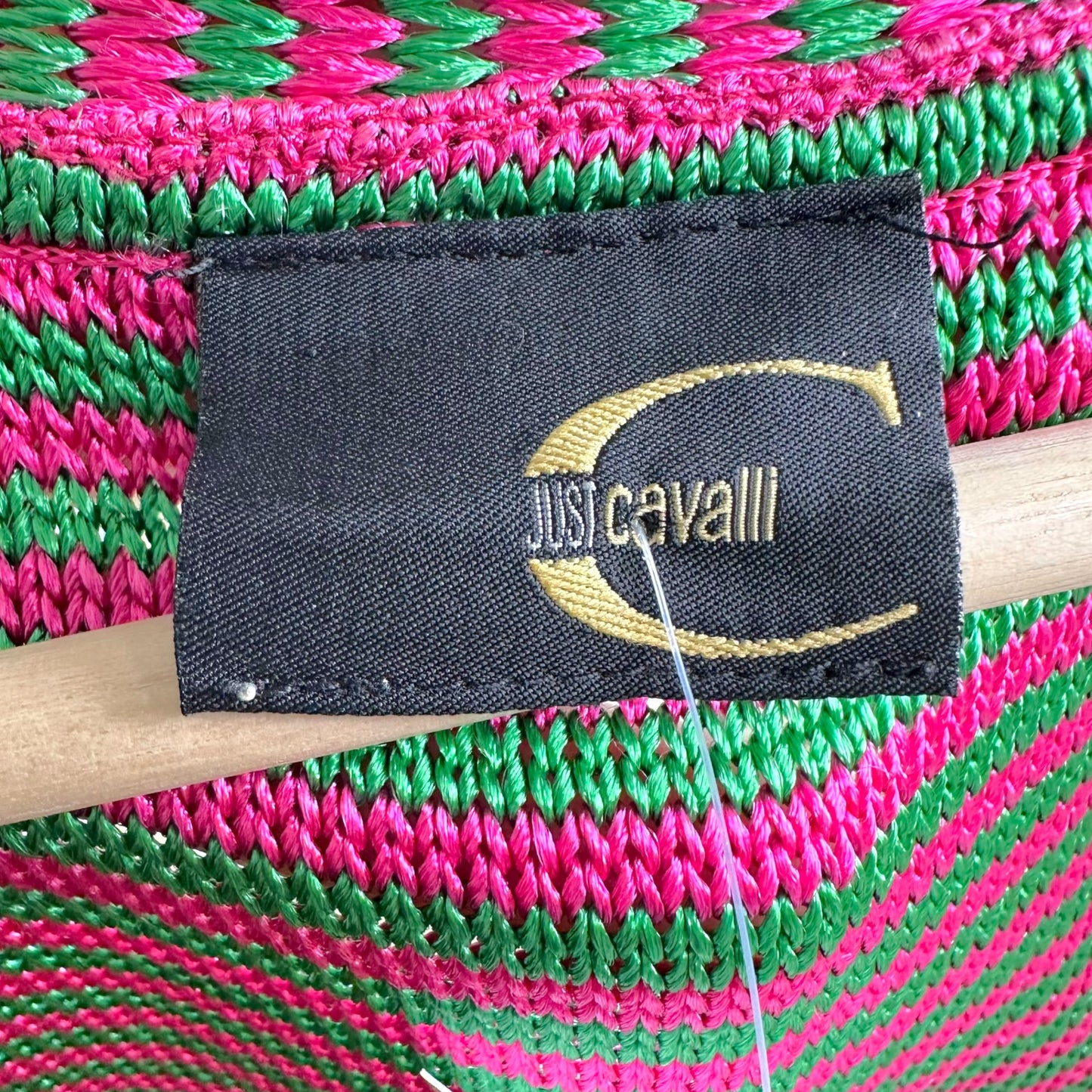 Just Cavalli Knit Tank Top Pink Green Striped