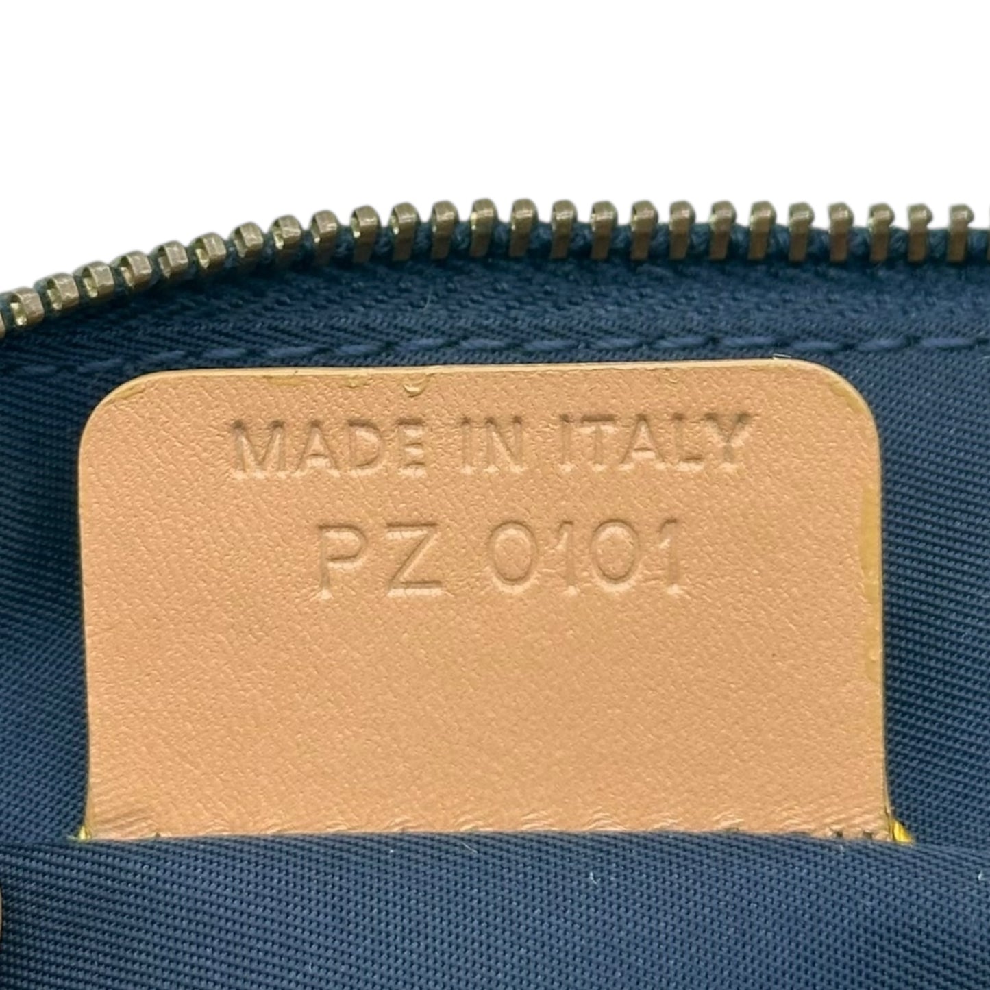 Christian Dior Blue Denim Mini Saddle Bag