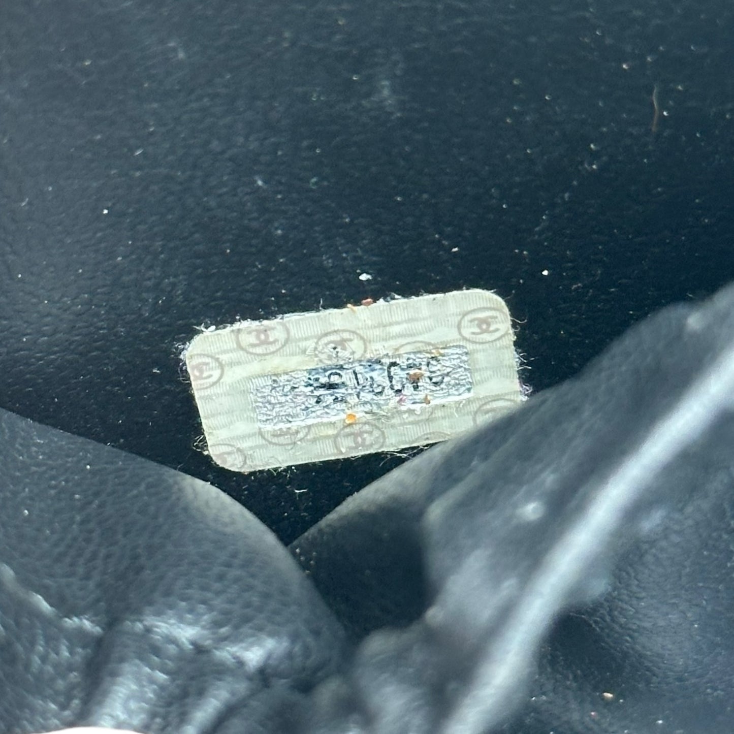 Chanel Black Caviar Leather Vanity Bag 1989-90