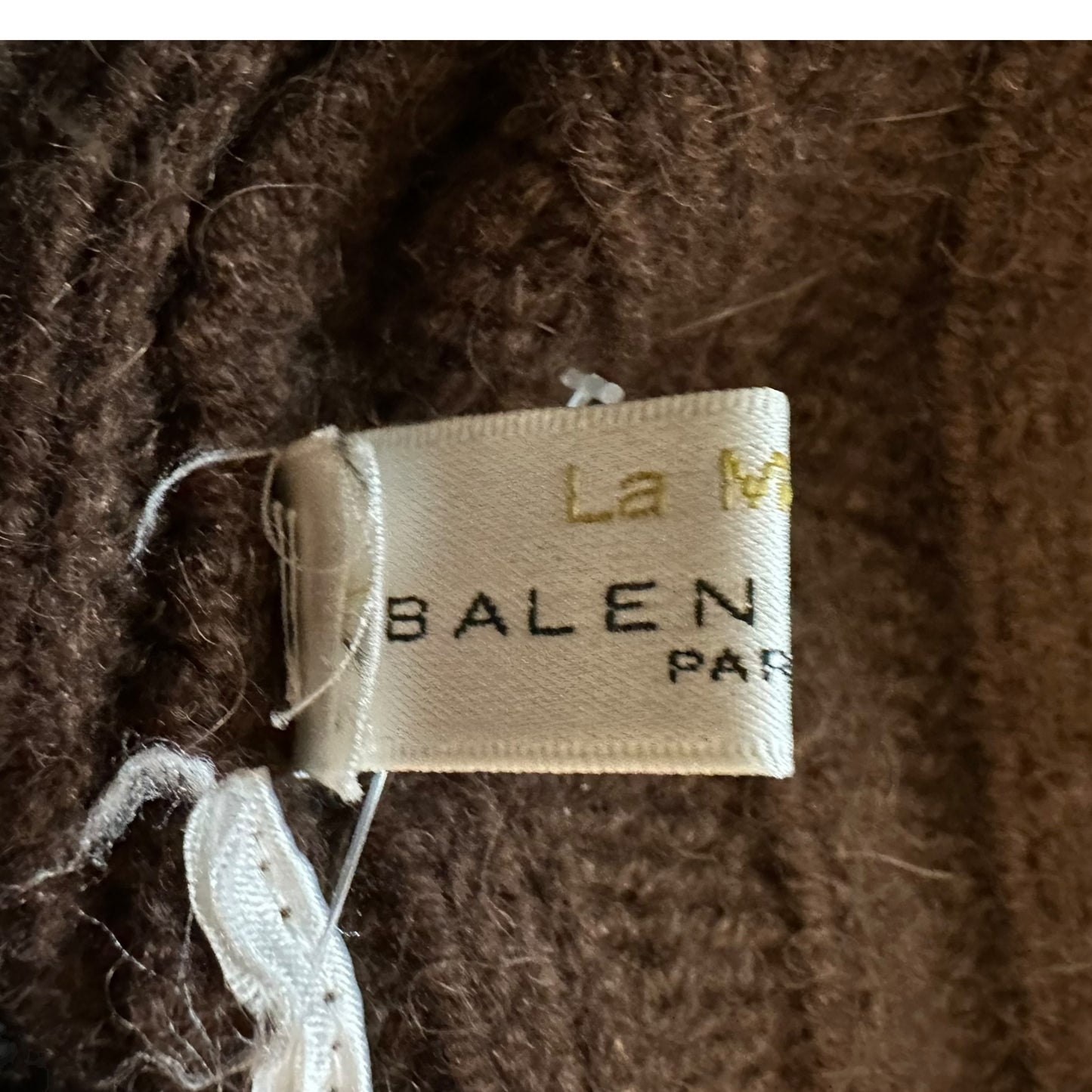 Balenciaga Brown Knit Sleeveless Turtleneck - Outfit Repeater