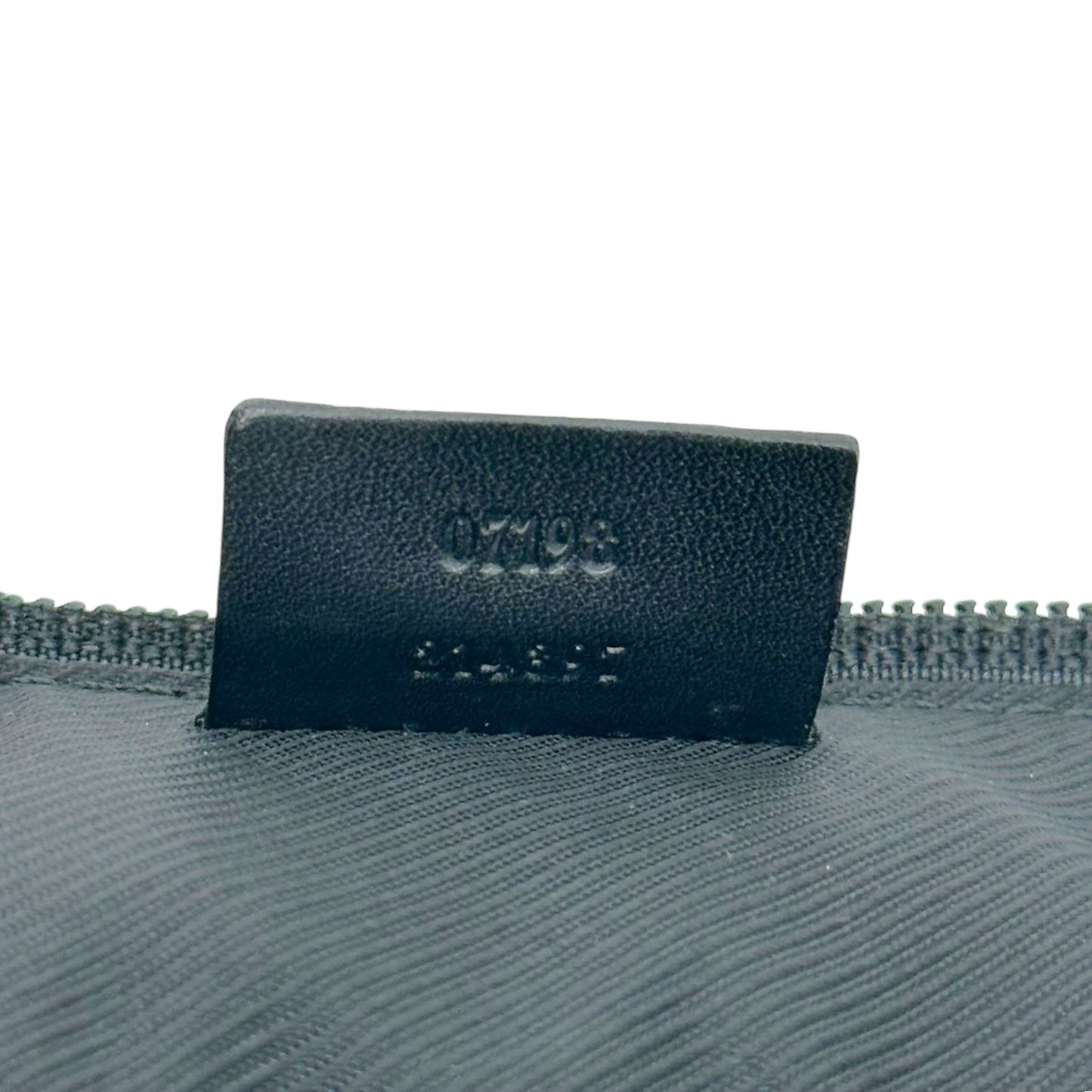 Gucci Black Monogram Canvas Boat Pochette Mini Bag