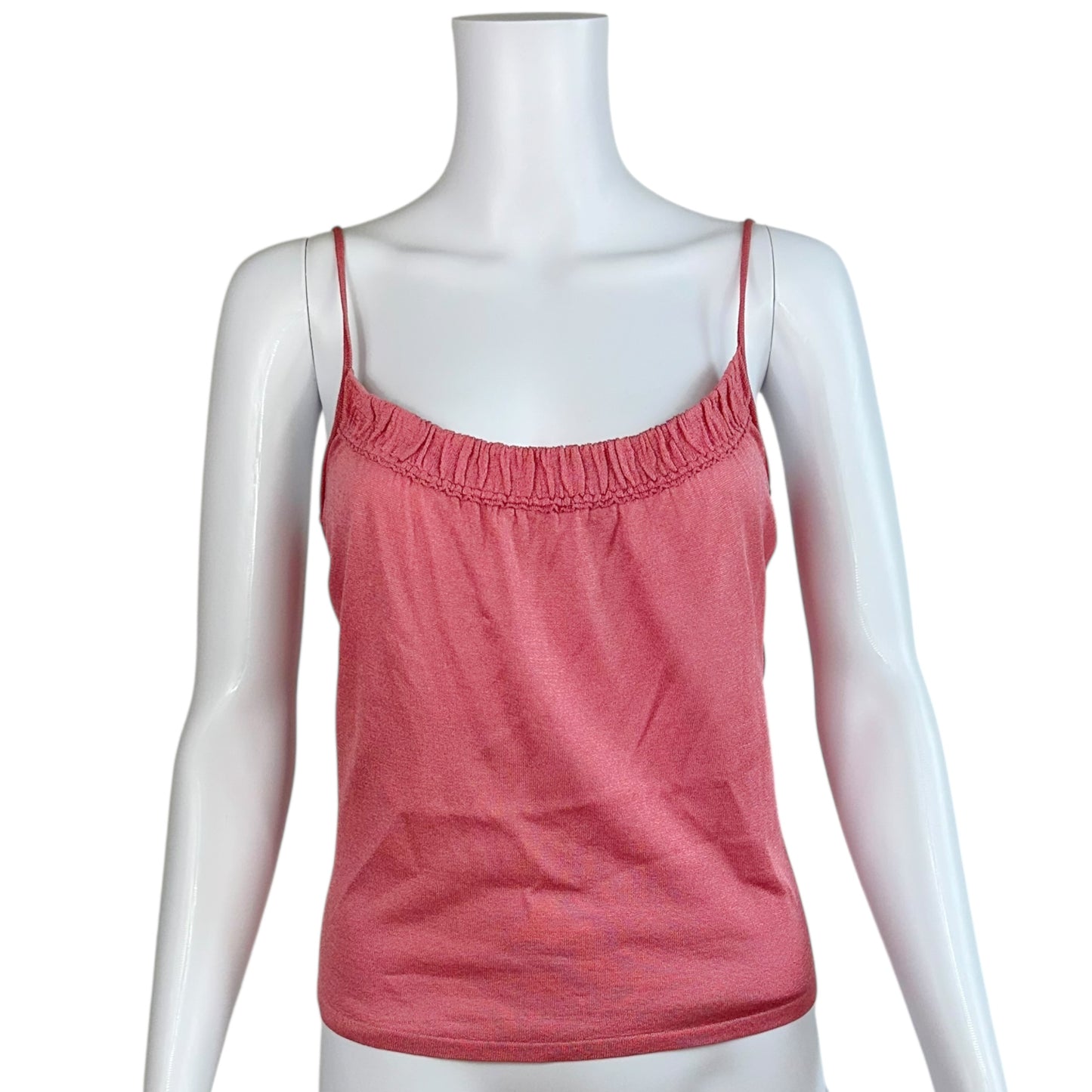 Gucci Pink Silk Knit Cami Top